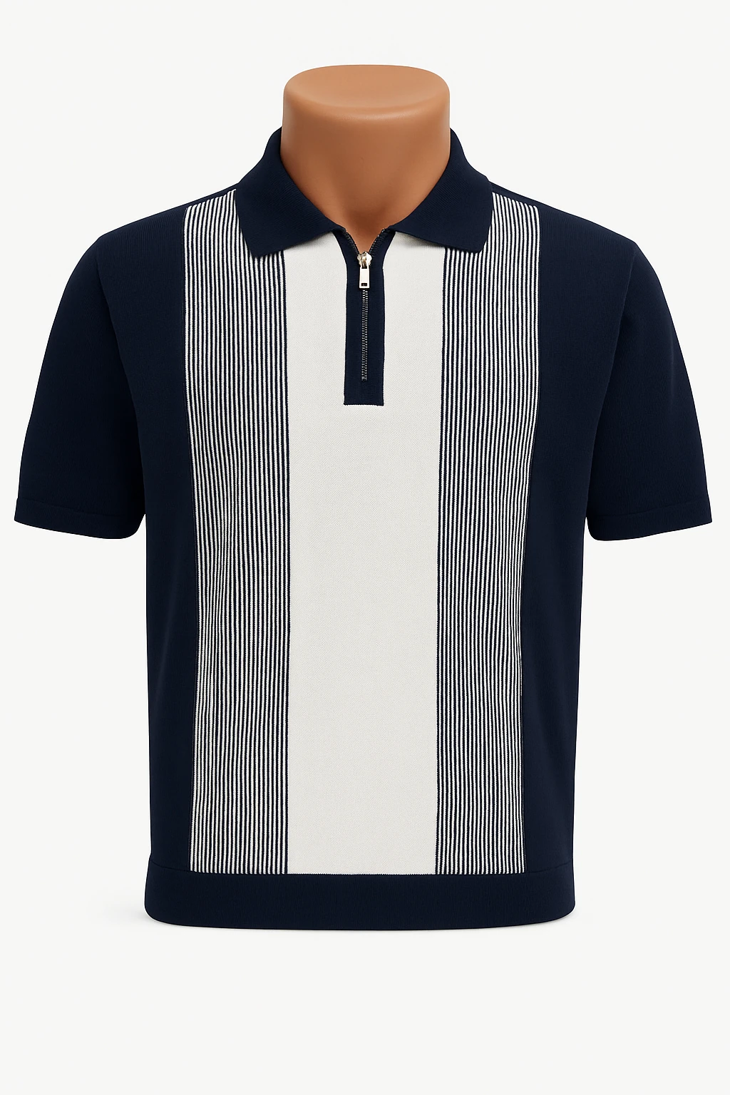 Polo yaka, kısa kollu triko