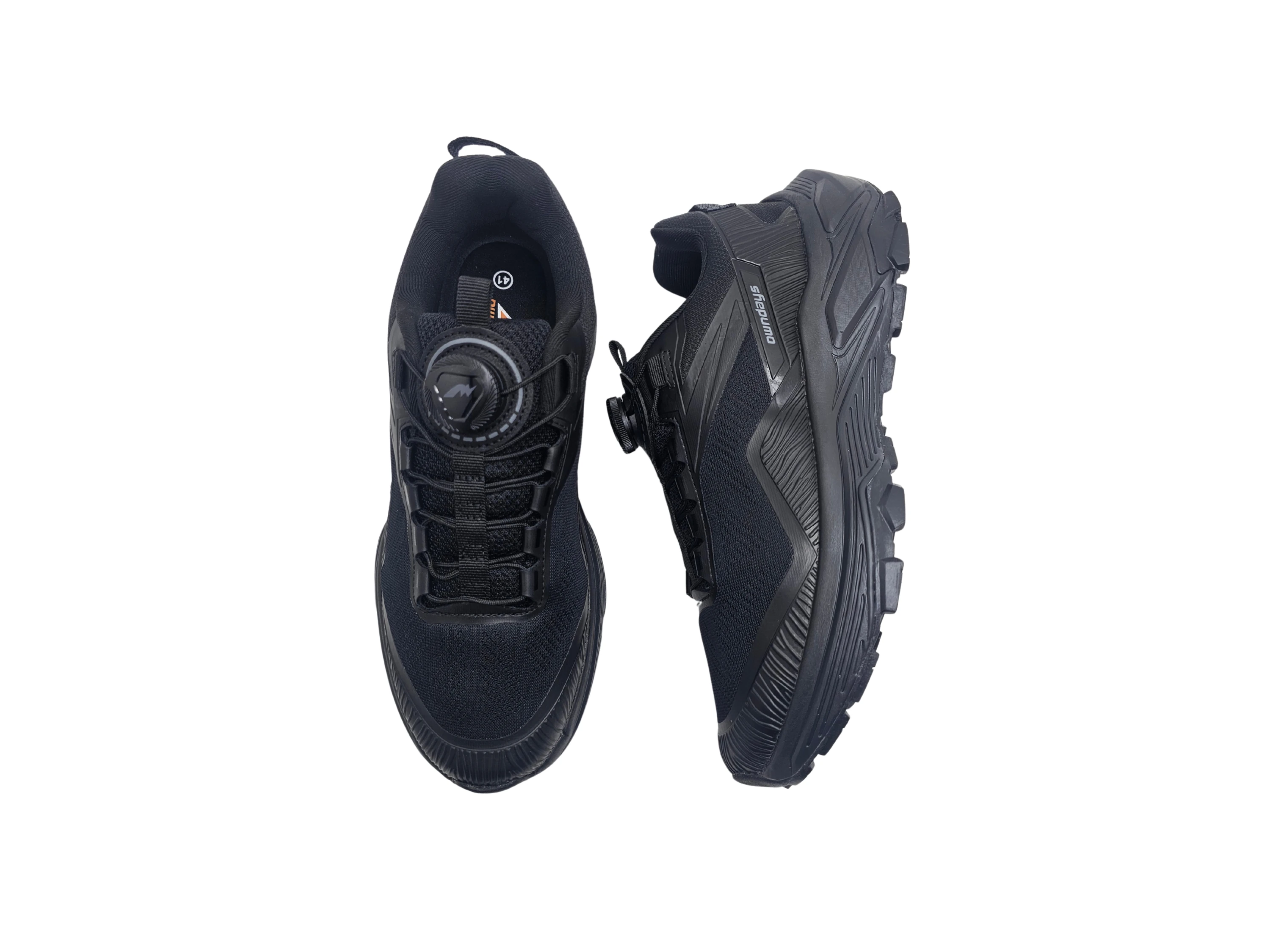 Akıllı bağcıklı Siyah Spor Ayakkabı