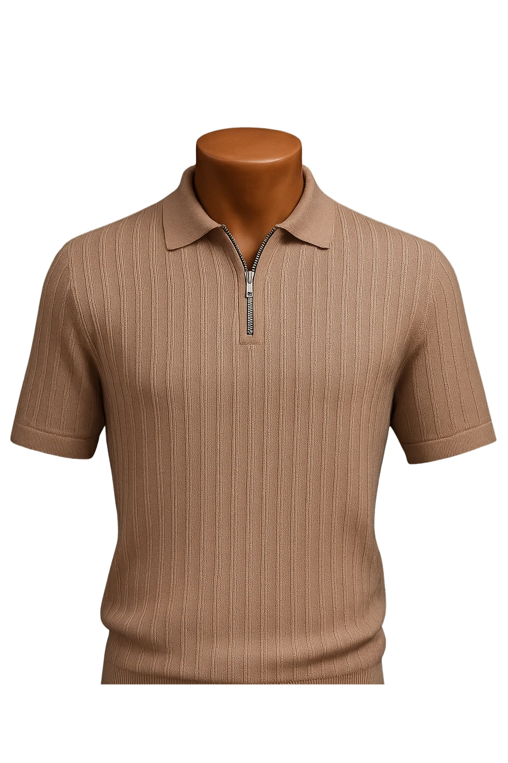 Polo yaka, kısa kollu tişört