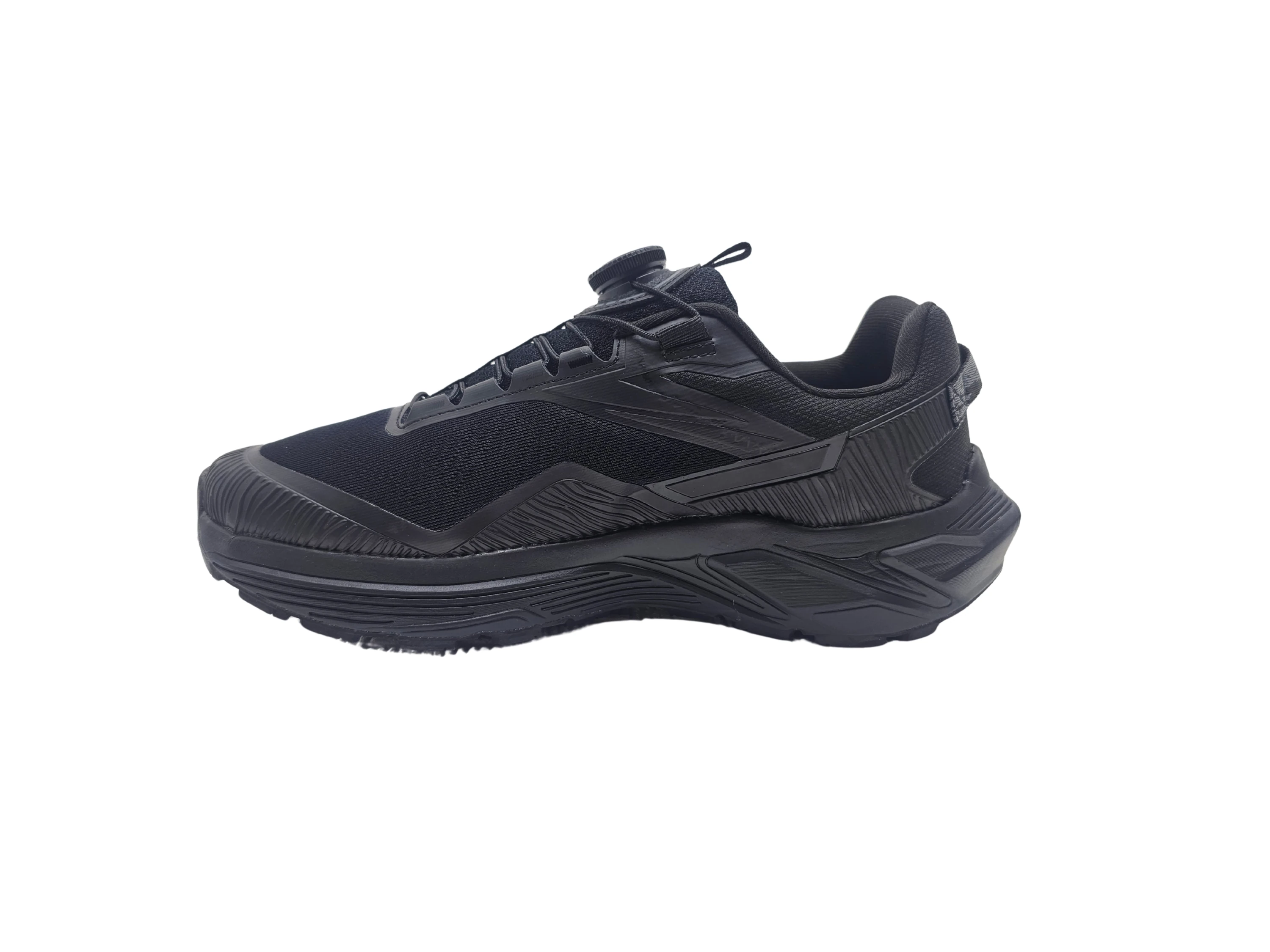 Akıllı bağcıklı Siyah Spor Ayakkabı