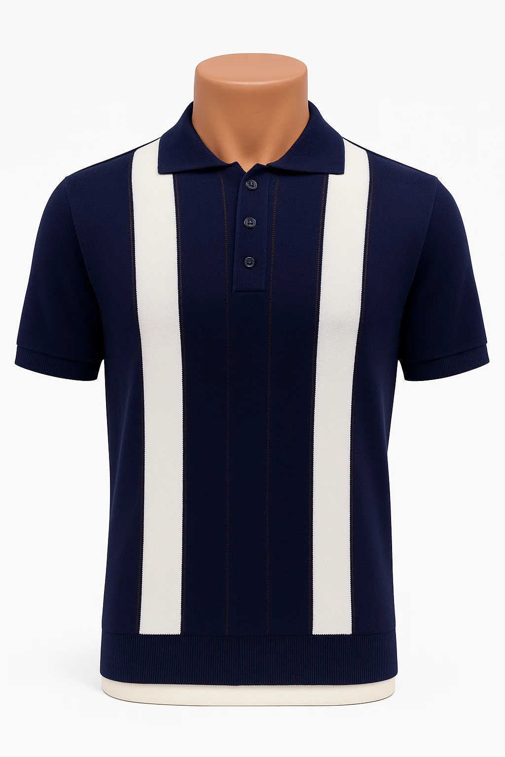 Polo yaka, kısa kollu triko