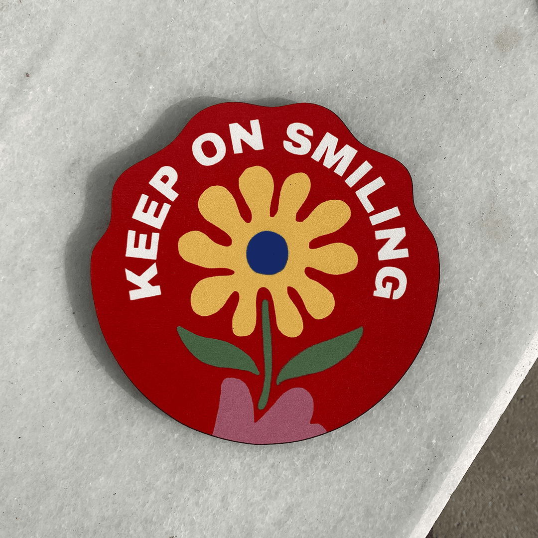 Bardak Altlığı - Keep On Smiling