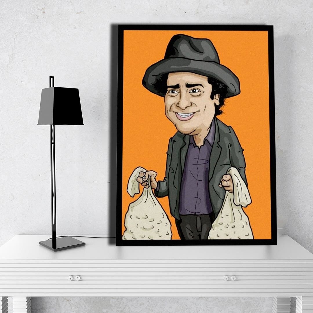 Zeki Alasya Ahşap Poster