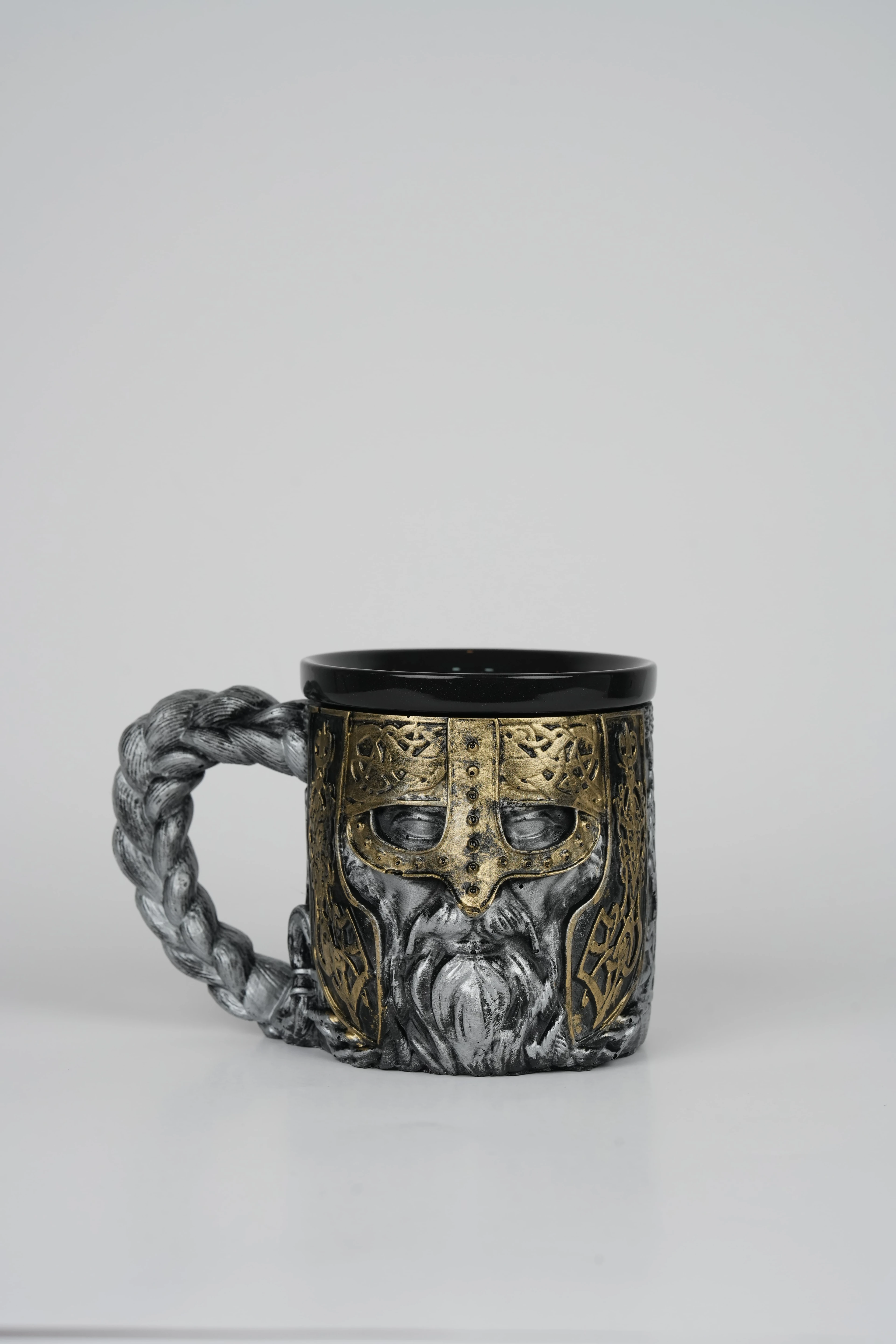 3D Kupa Hediye - Viking Miğferli Savaşcı Kupa, Tasarım Kupa 