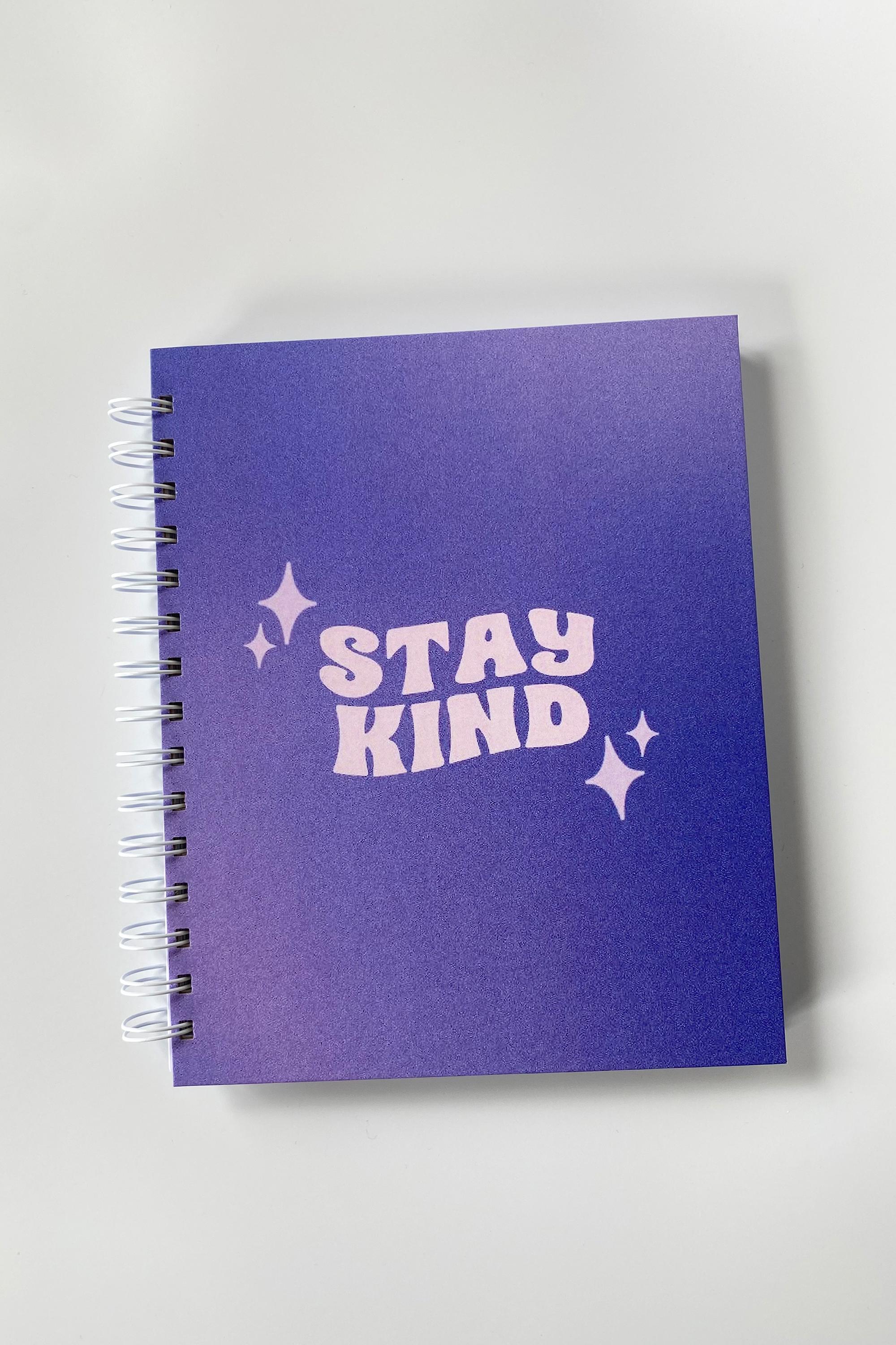 Spiralli Sert Kapak Defter - Stay Kind