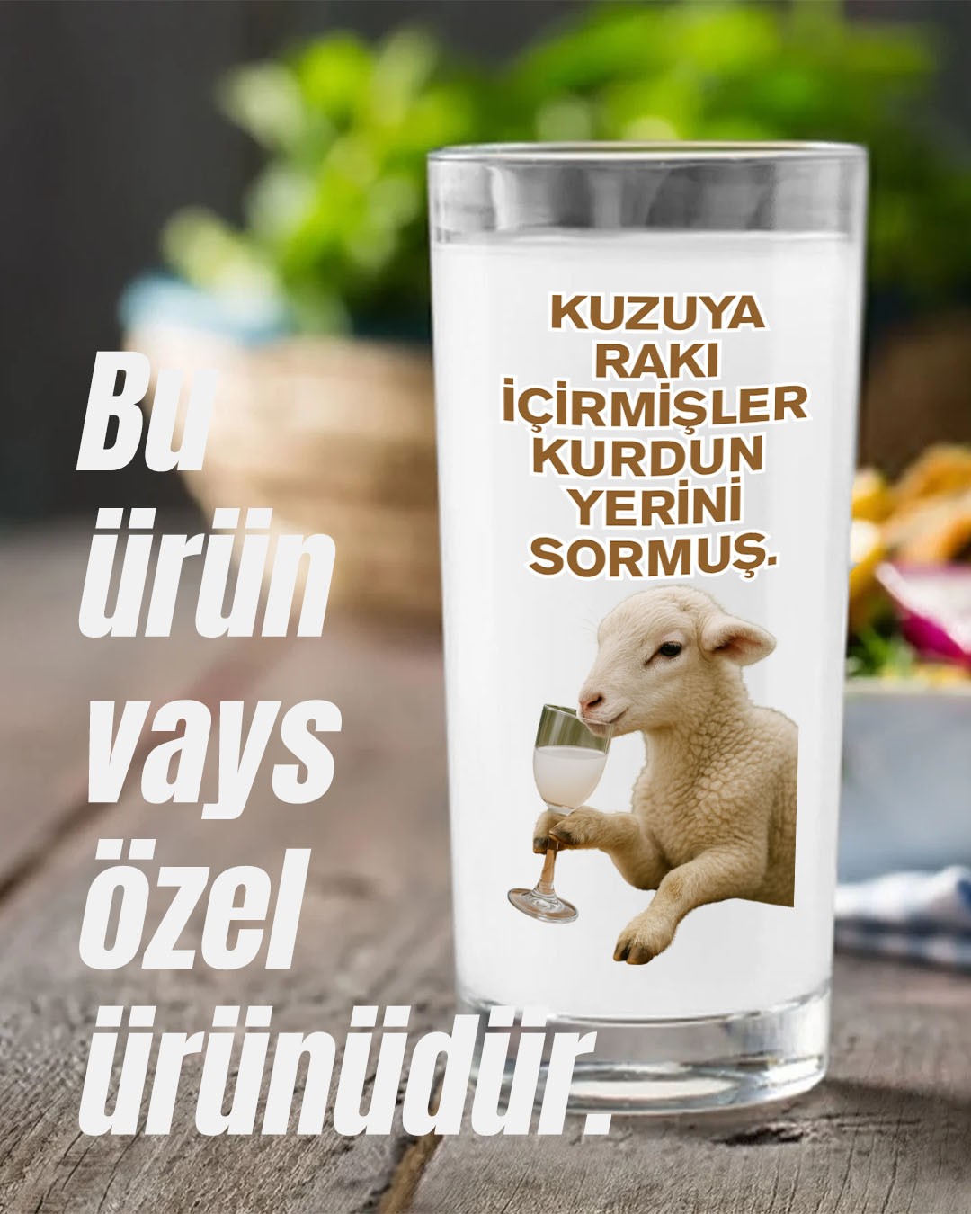 Rakı Bardağı - Kuzuya Rakı İçirmişler