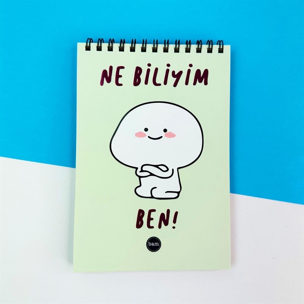Spiralli Defter - Ne Biliyim Ben 