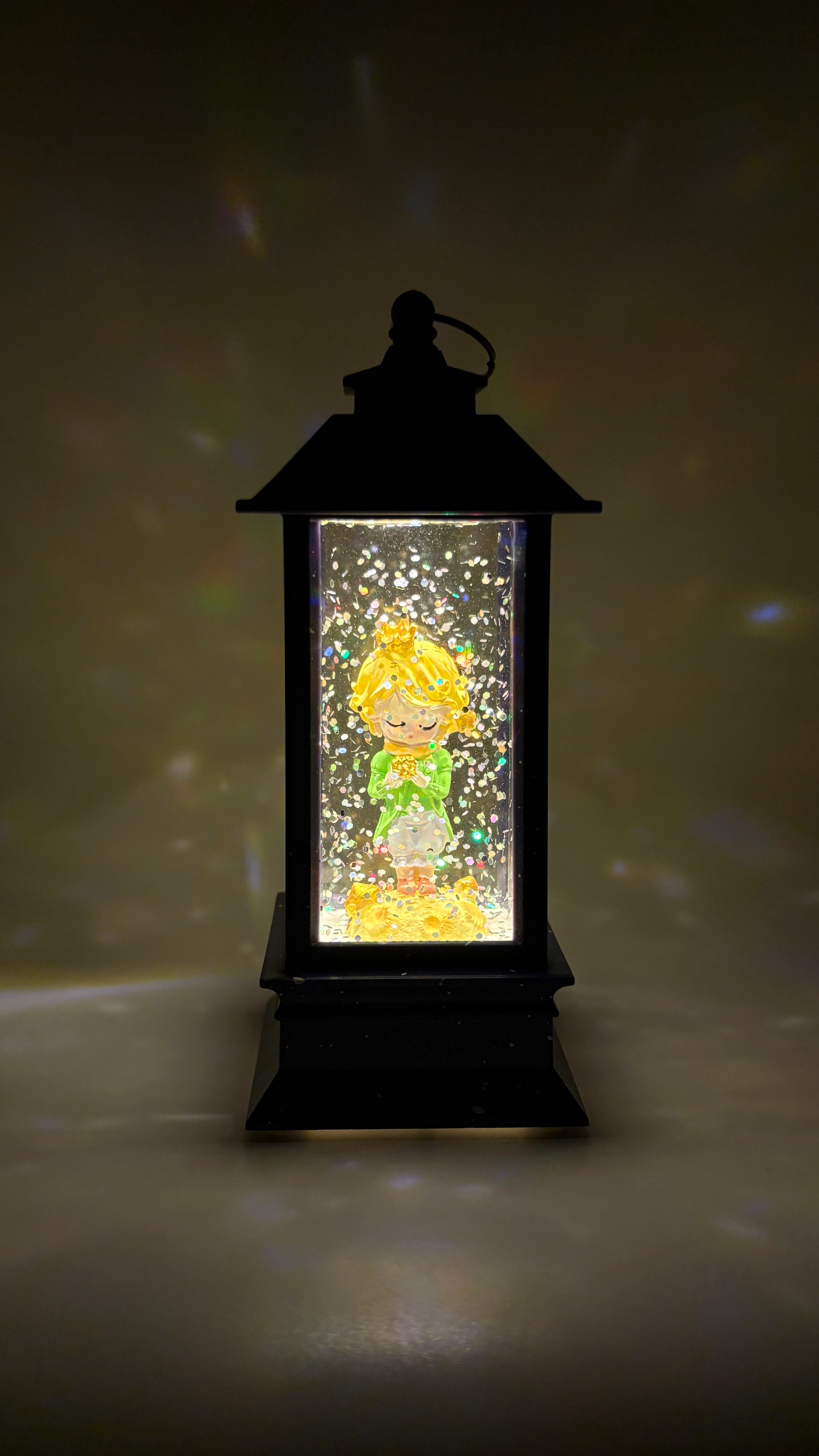 Küçük Prens Kristal Gece Lambası