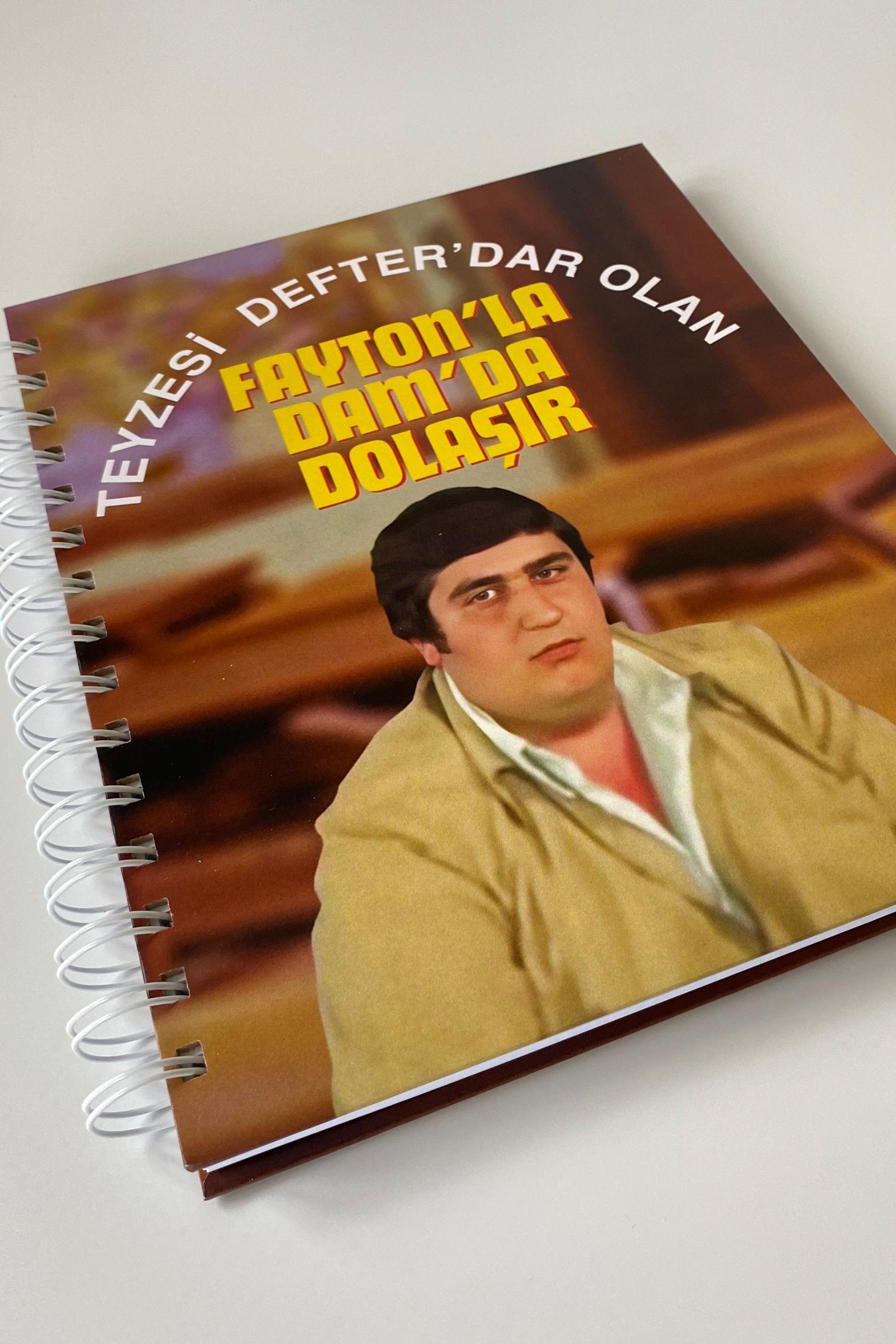 Spiralli Sert Kapak Defter - Teyzesi Defterdar Olan