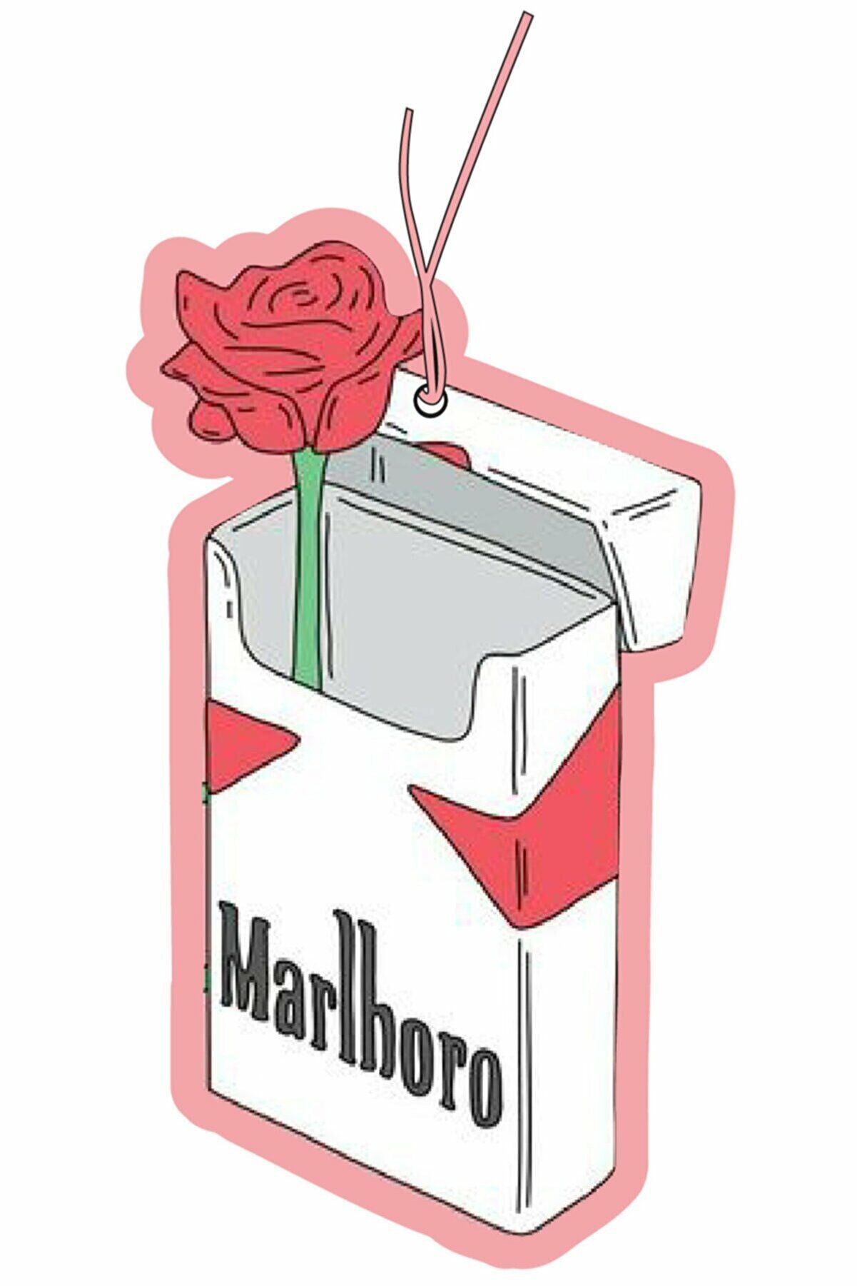 Dekoratif Oto Kokusu - Marlboro Kutu