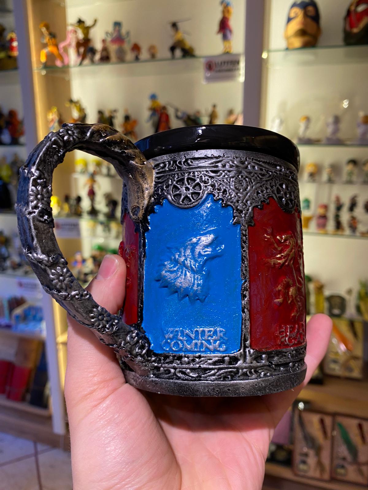 3D Tasarım Kupa - Witnter Coming