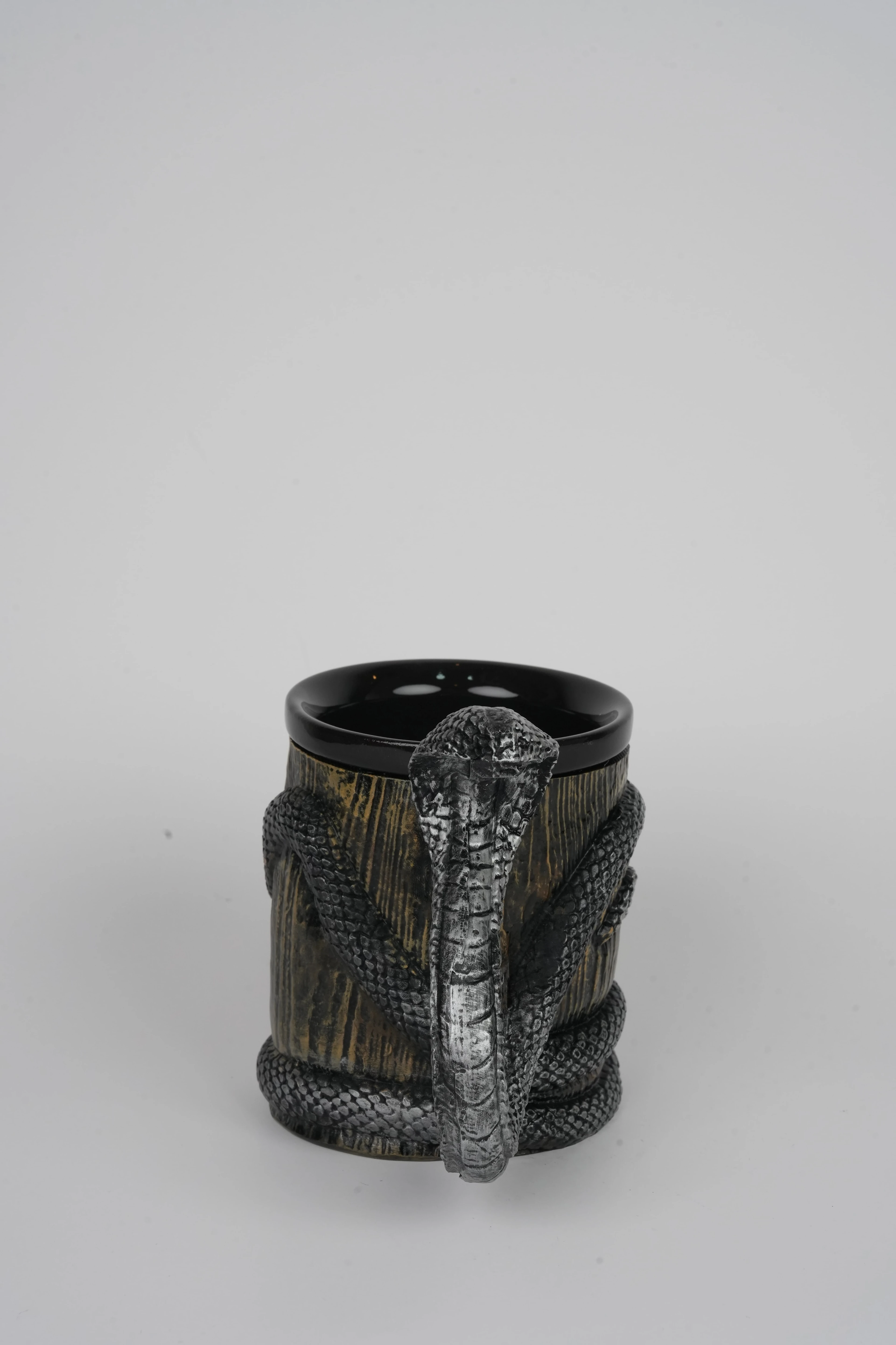 3D Kupa Hediye - Yılan Temalı Seramik Kupa