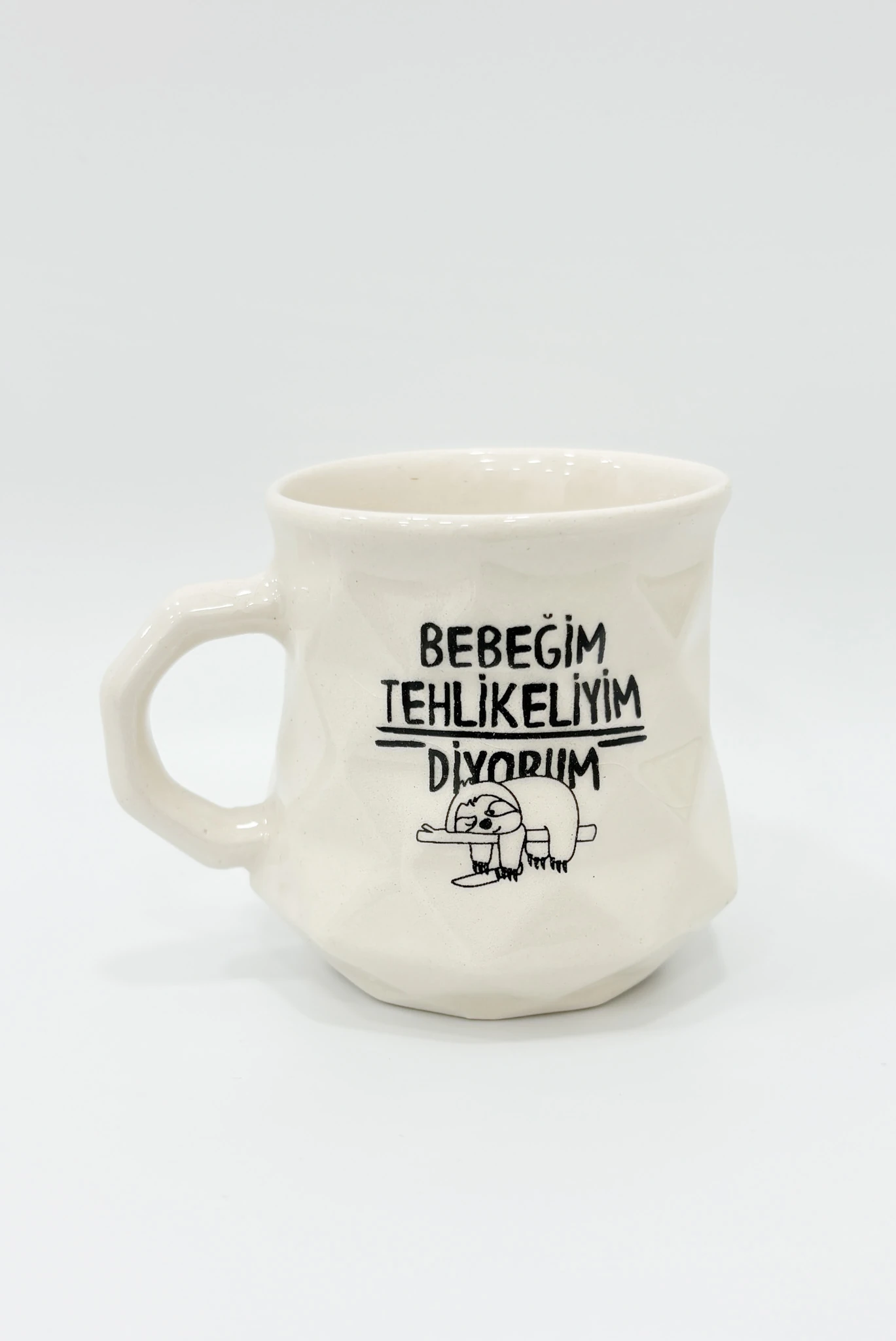 Elmas Kupa Beyaz - Bebebğim Tehlikeliyim