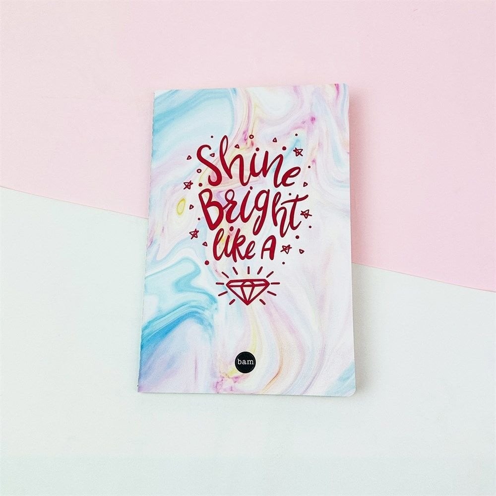 A5 Defter- Shine Bright Like A