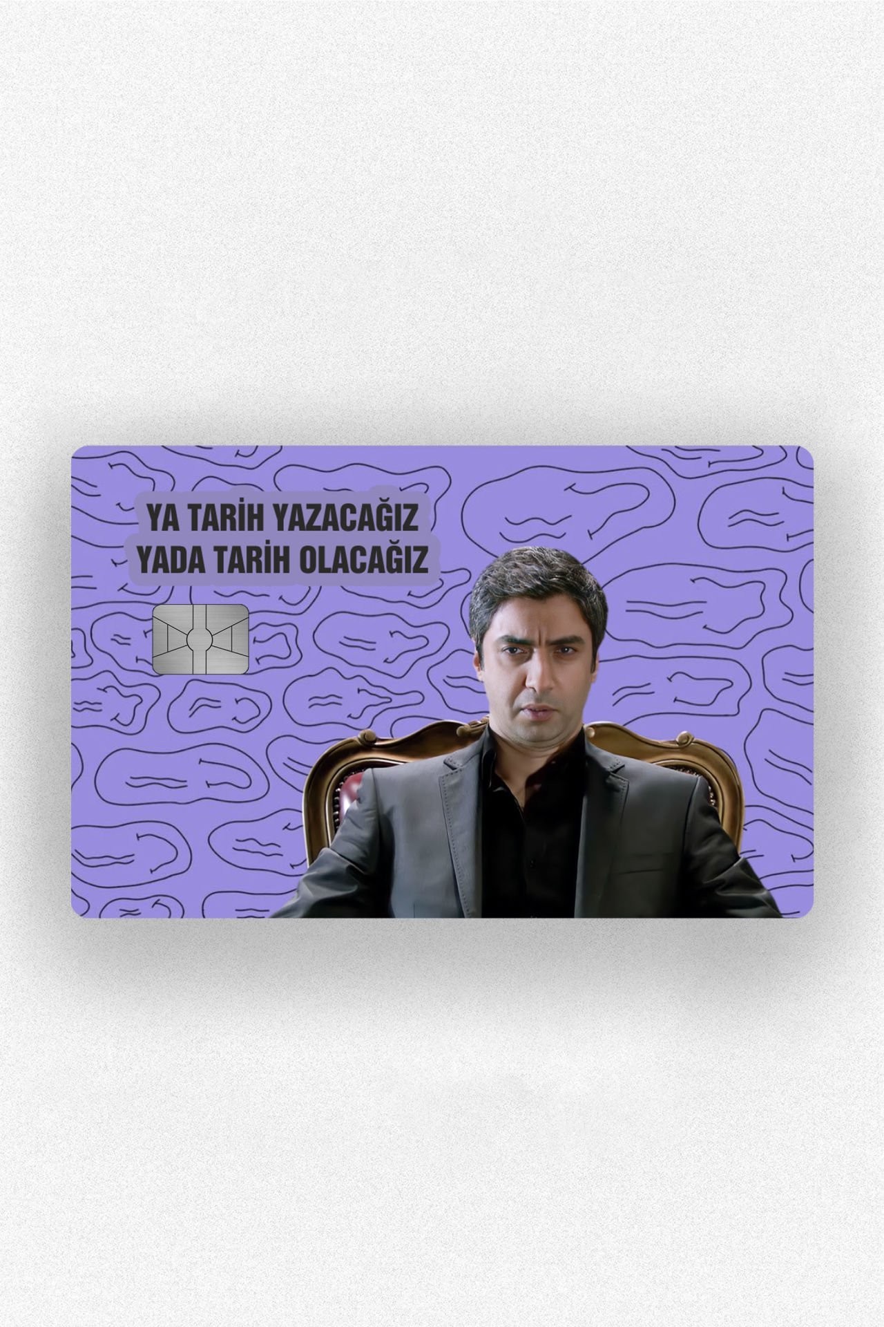 Kart Kaplama Etiketi - KVP Polat Ya Tarih Yacağız