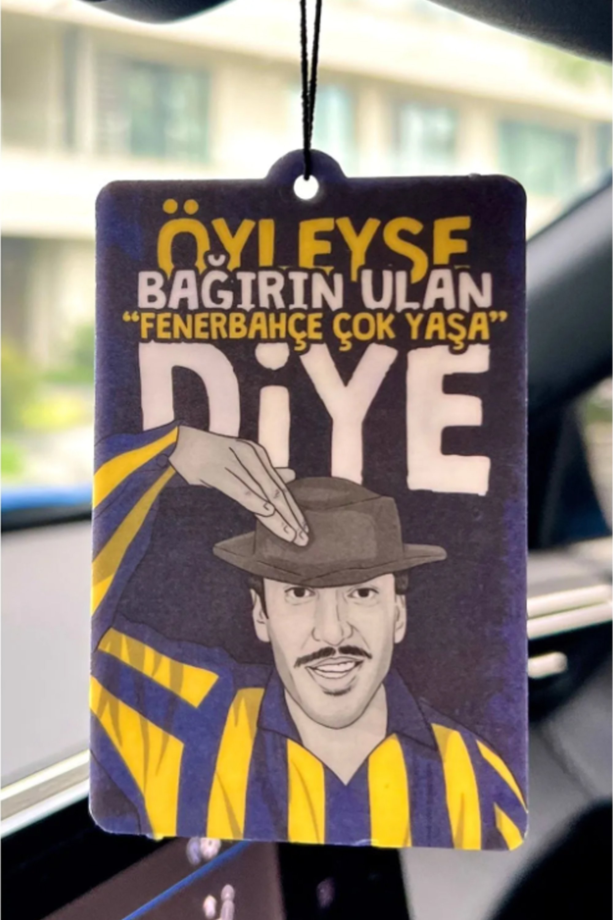 Dekoratif Oto Koku - Öyleyse Bağırın Ulan