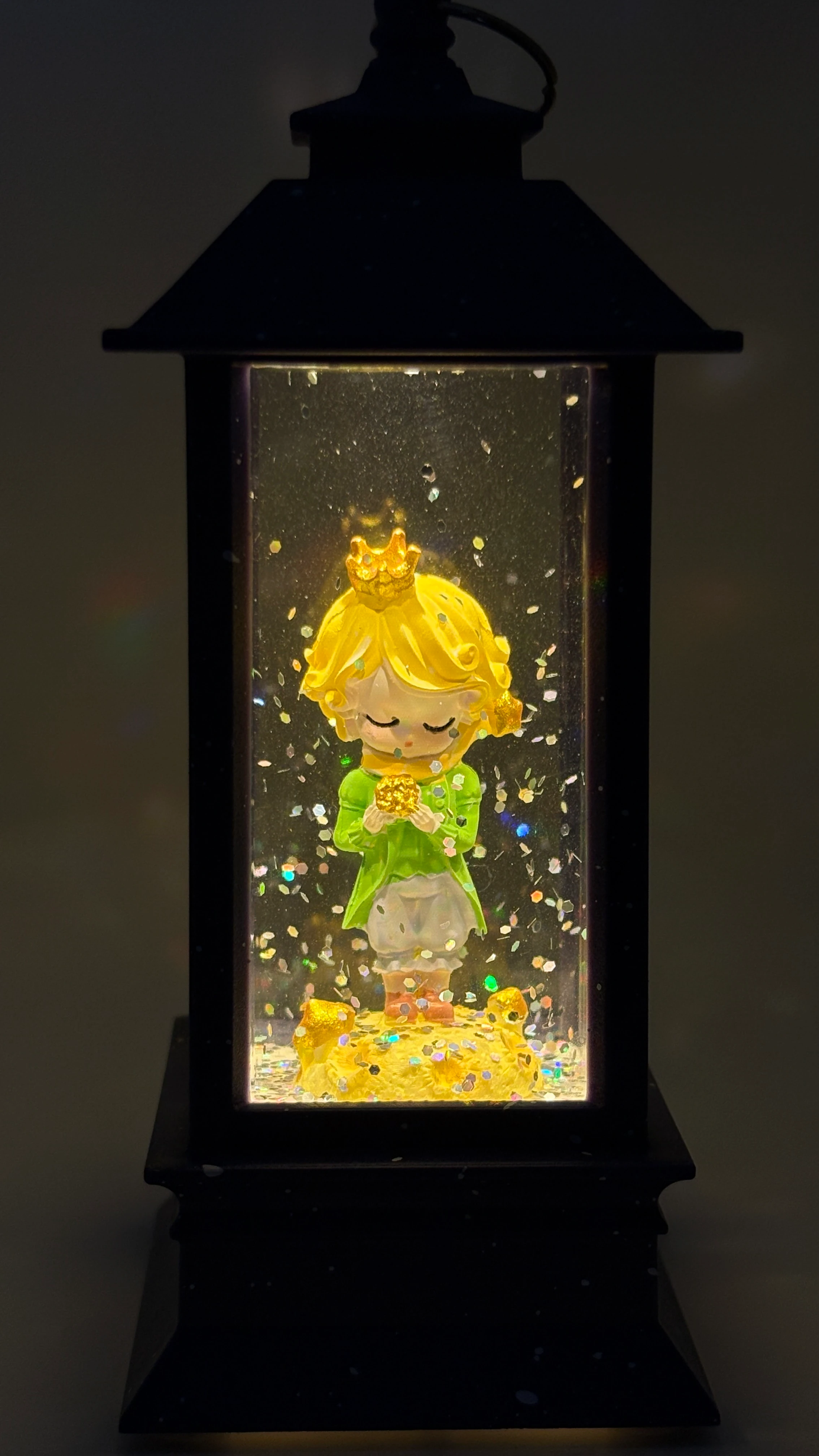 Küçük Prens Kristal Gece Lambası