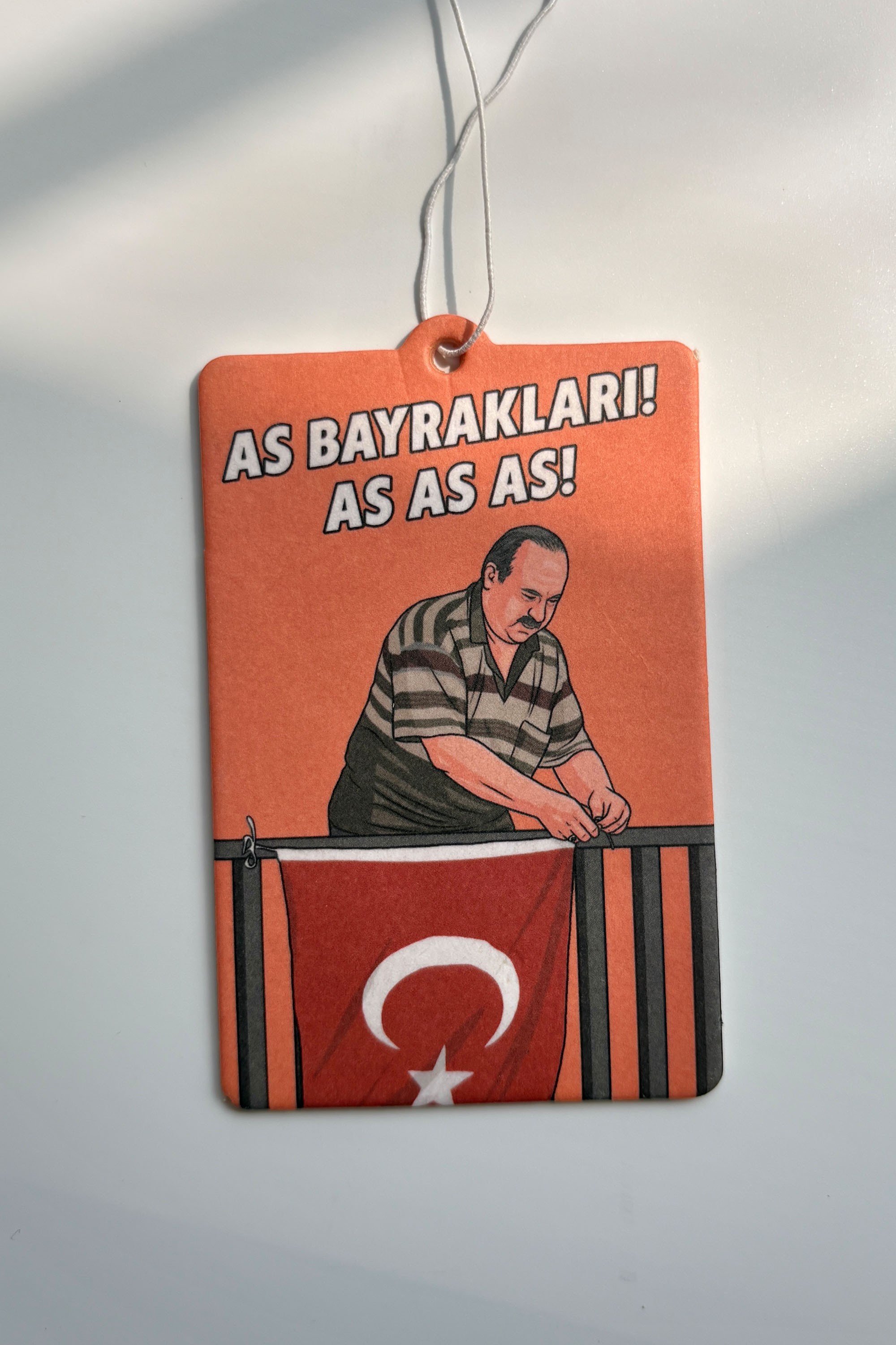 Dekoratif Oto Koku - As Bayrakları As