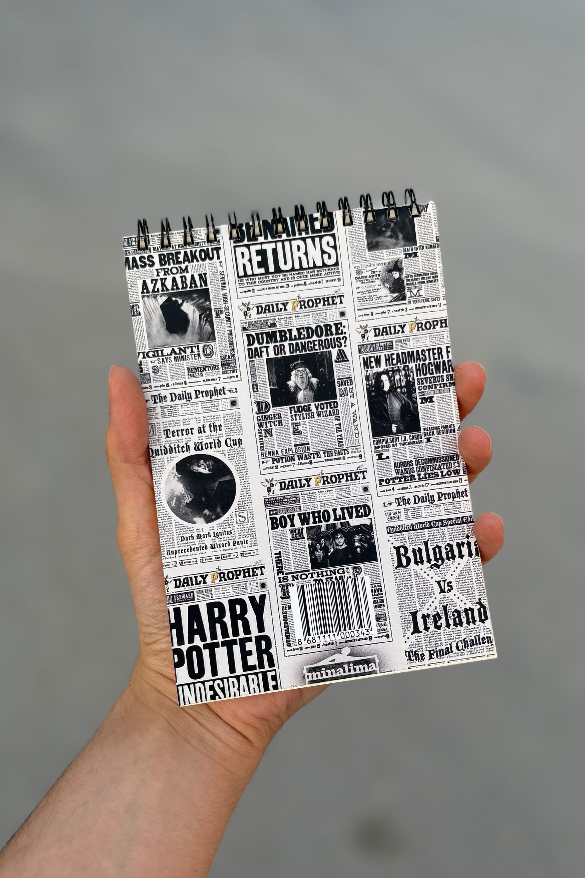 Spiralli Defter - HP Boy Who Lıved