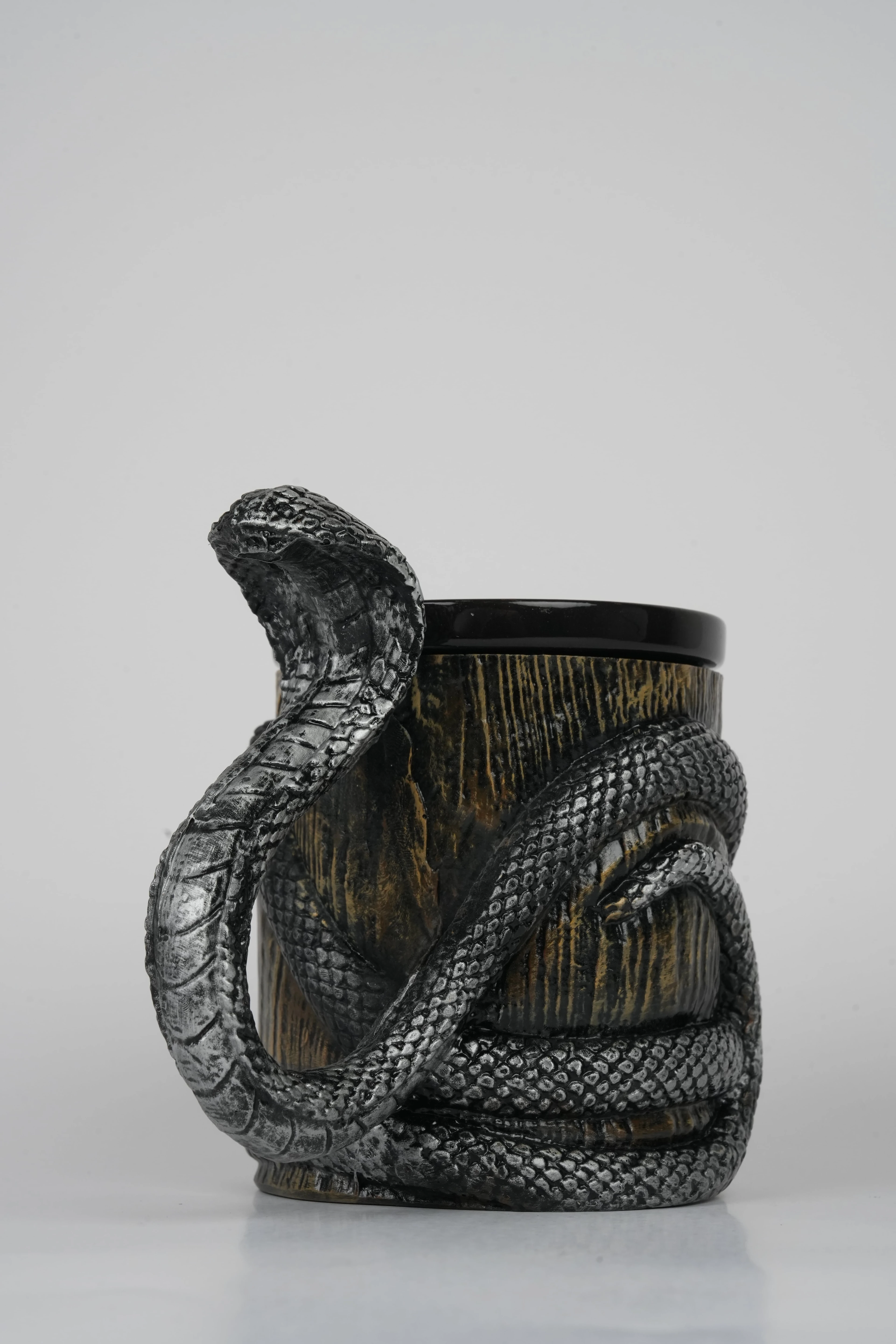 3D Kupa Hediye - Yılan Temalı Seramik Kupa