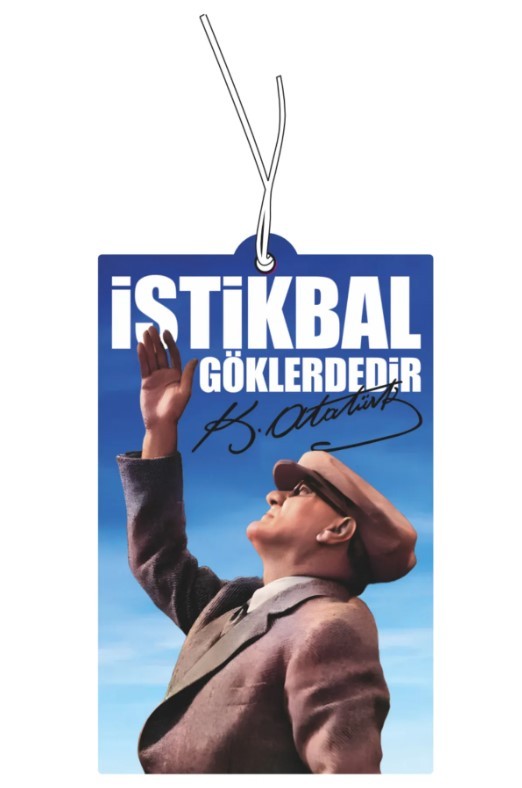 Dekoratif Oto Koku - Atatürk İstikbal Göklerdedir
