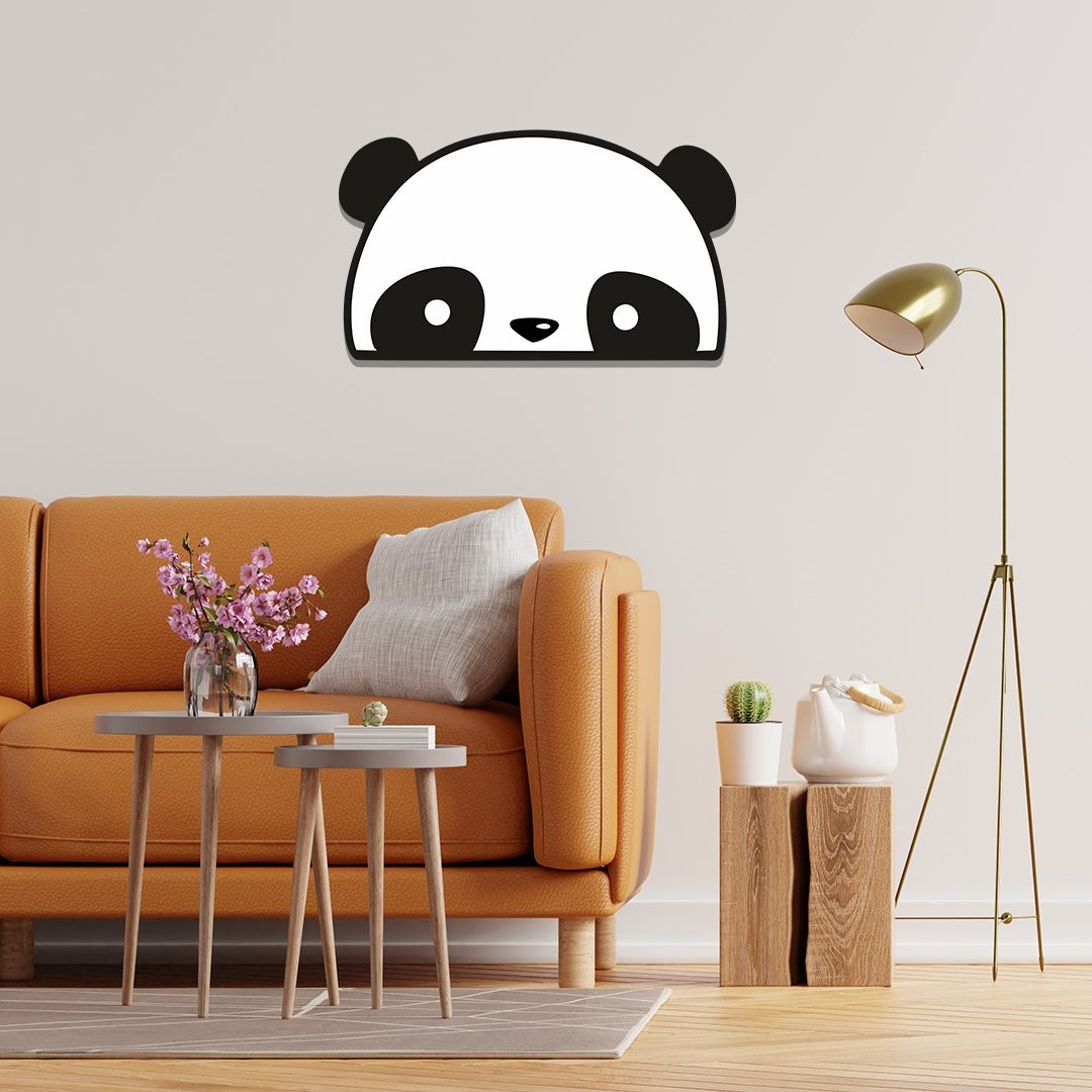 Ahşap Panda Figür