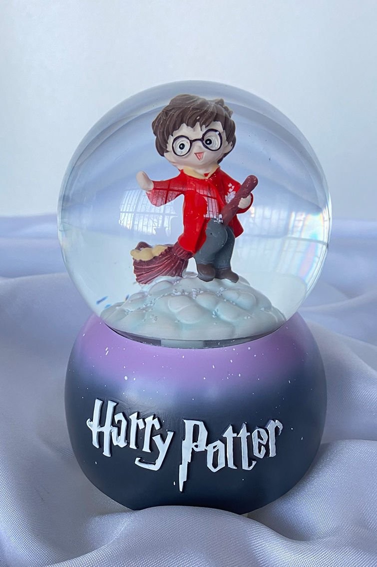 Harry Potter Süpürgeli Büyük Boy Kar Küresi
