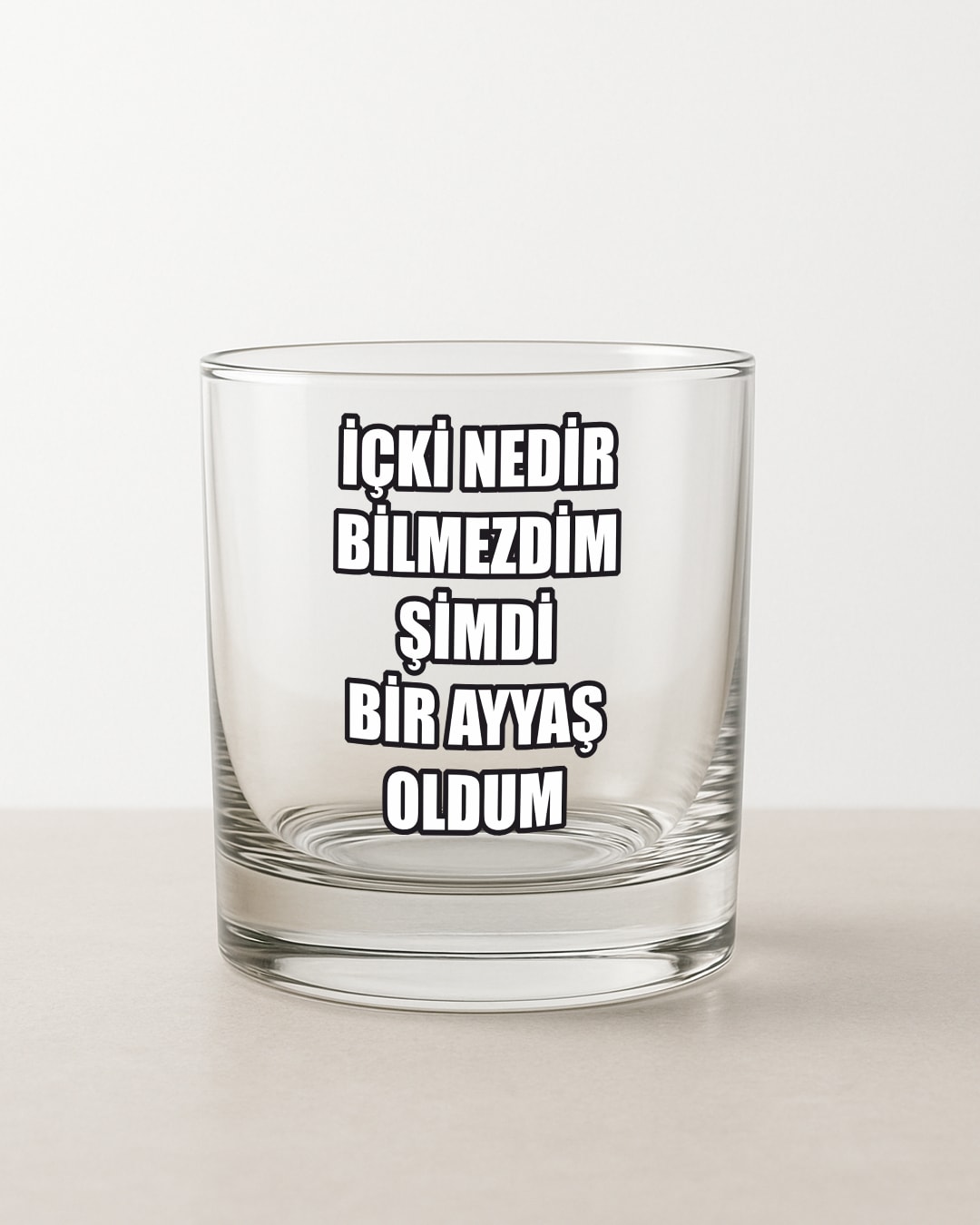 Viski Bardağı- İçki Nedir Bilmezdim