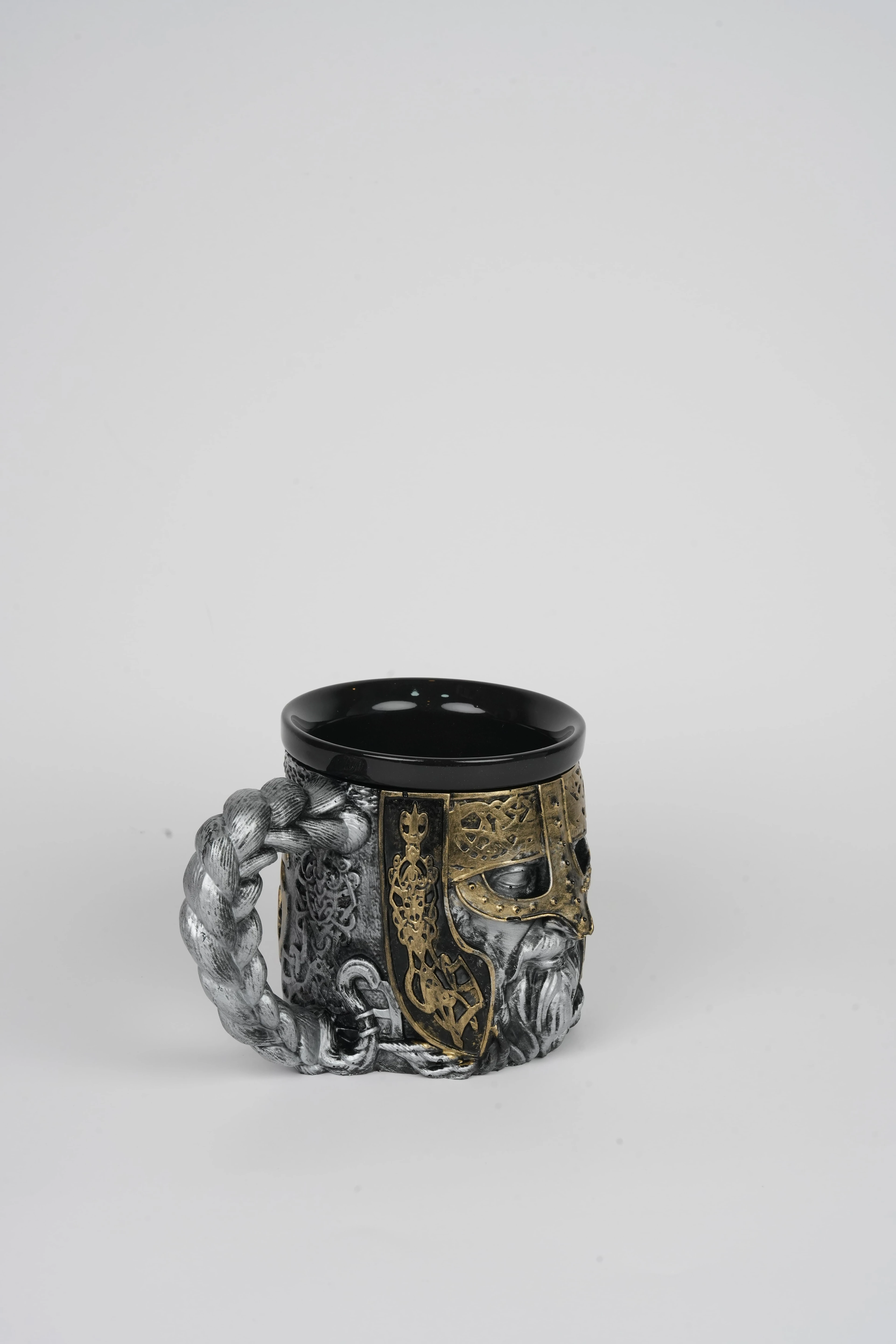 3D Kupa Hediye - Viking Miğferli Savaşcı Kupa, Tasarım Kupa 