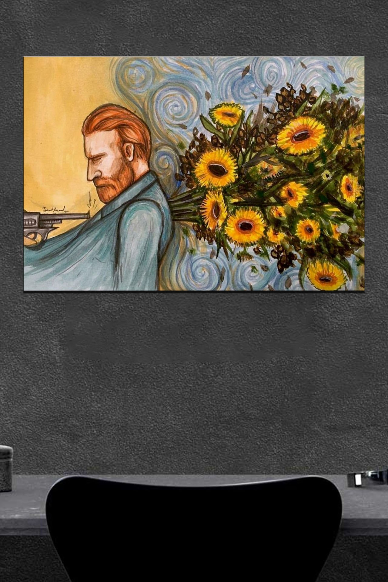 Van Gogh Art Ahşap Poster