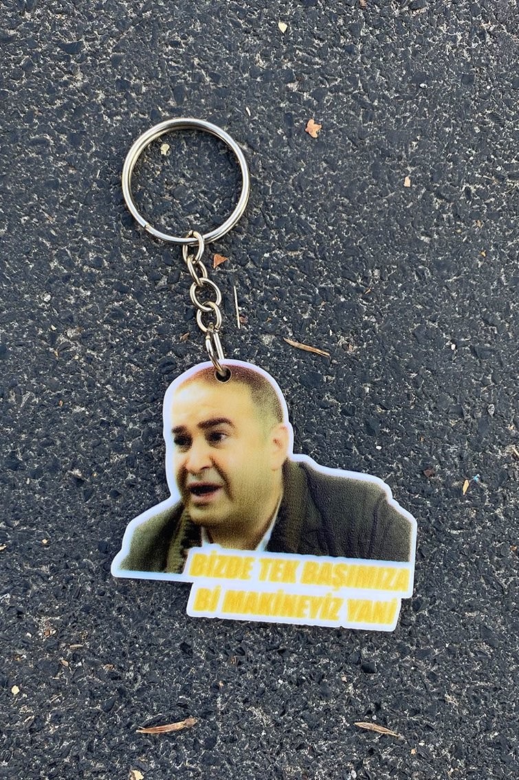 Pleksi Anahtarlık - Kolpaçino Özgür Makineyiz