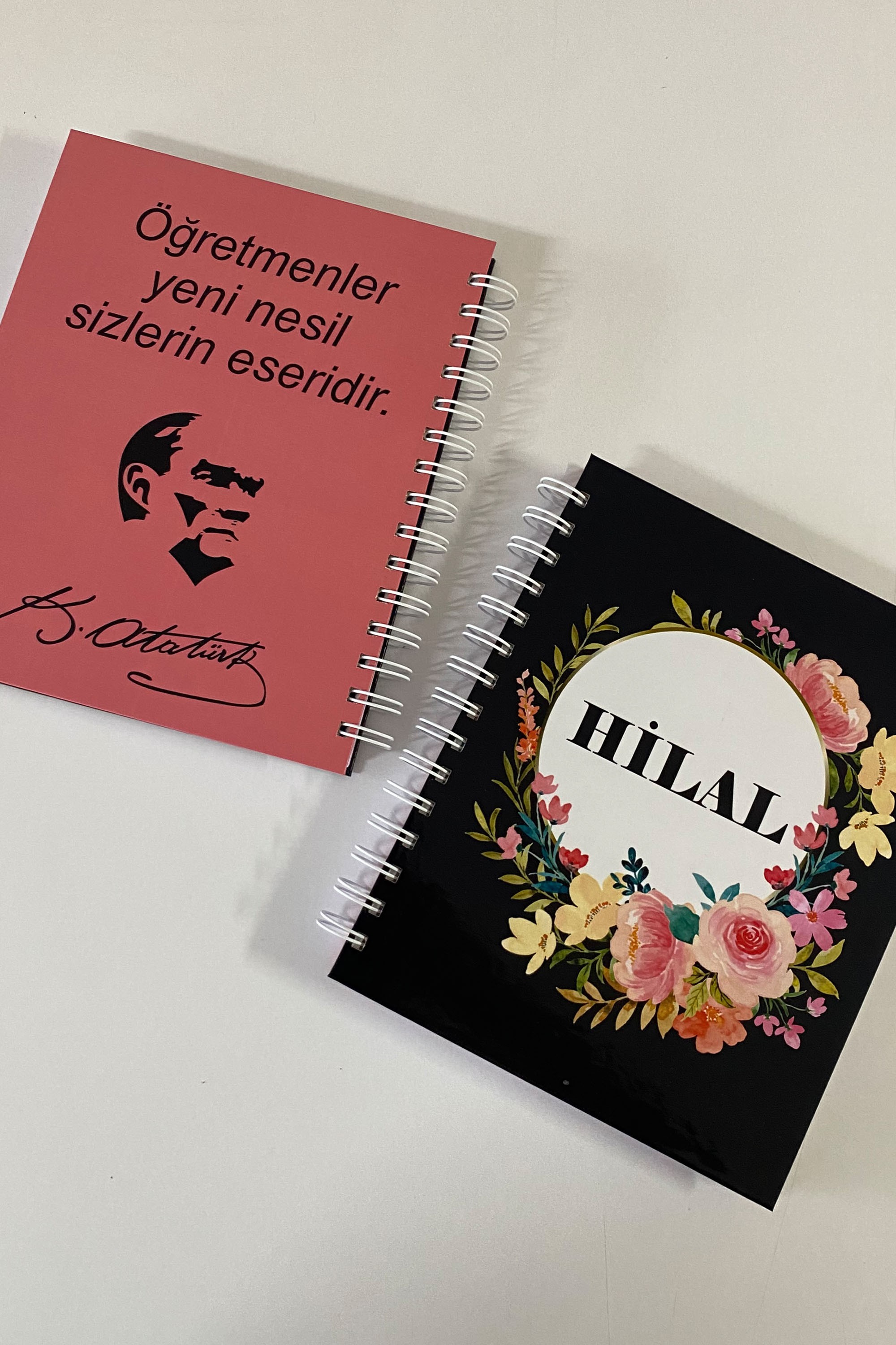 Kişiye Özel Spiralli Defter 