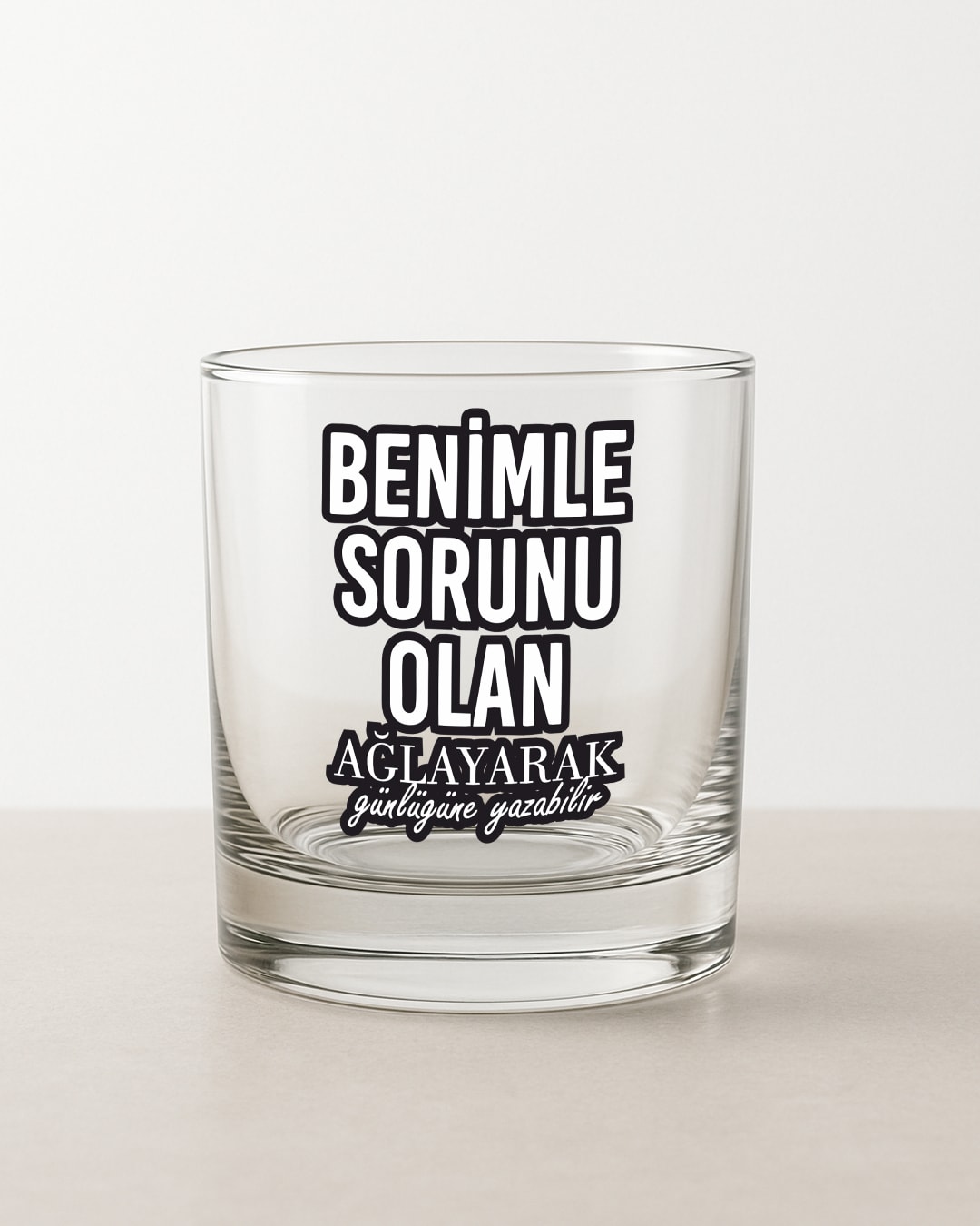 Viski Bardağı- Benimle Sorunu Olan