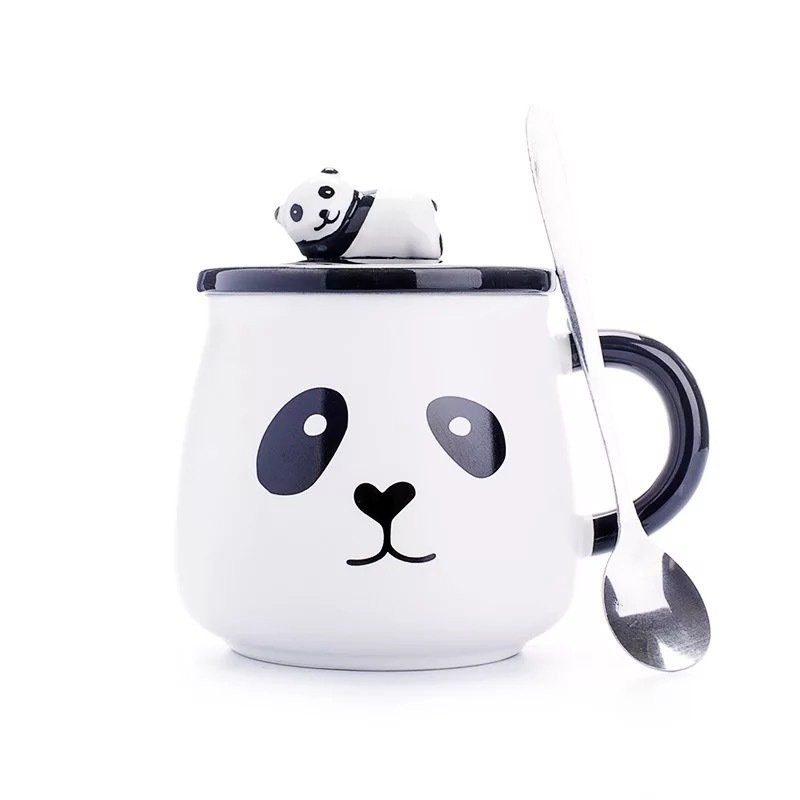 Karikatür Panda Tasarım Kupa