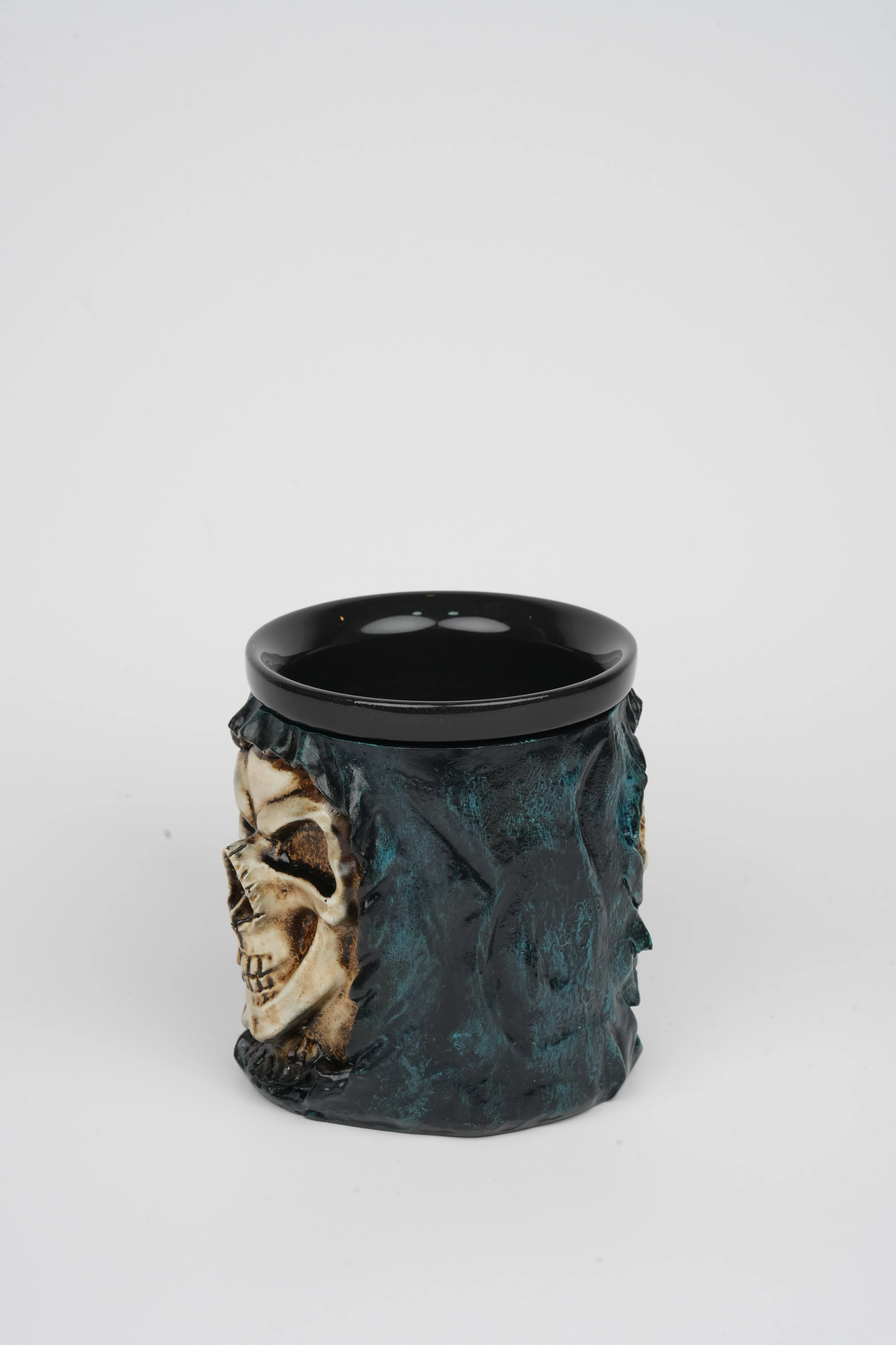 3D Kabartmalı Tasarım Kupa - Azrail Temalı Kupa