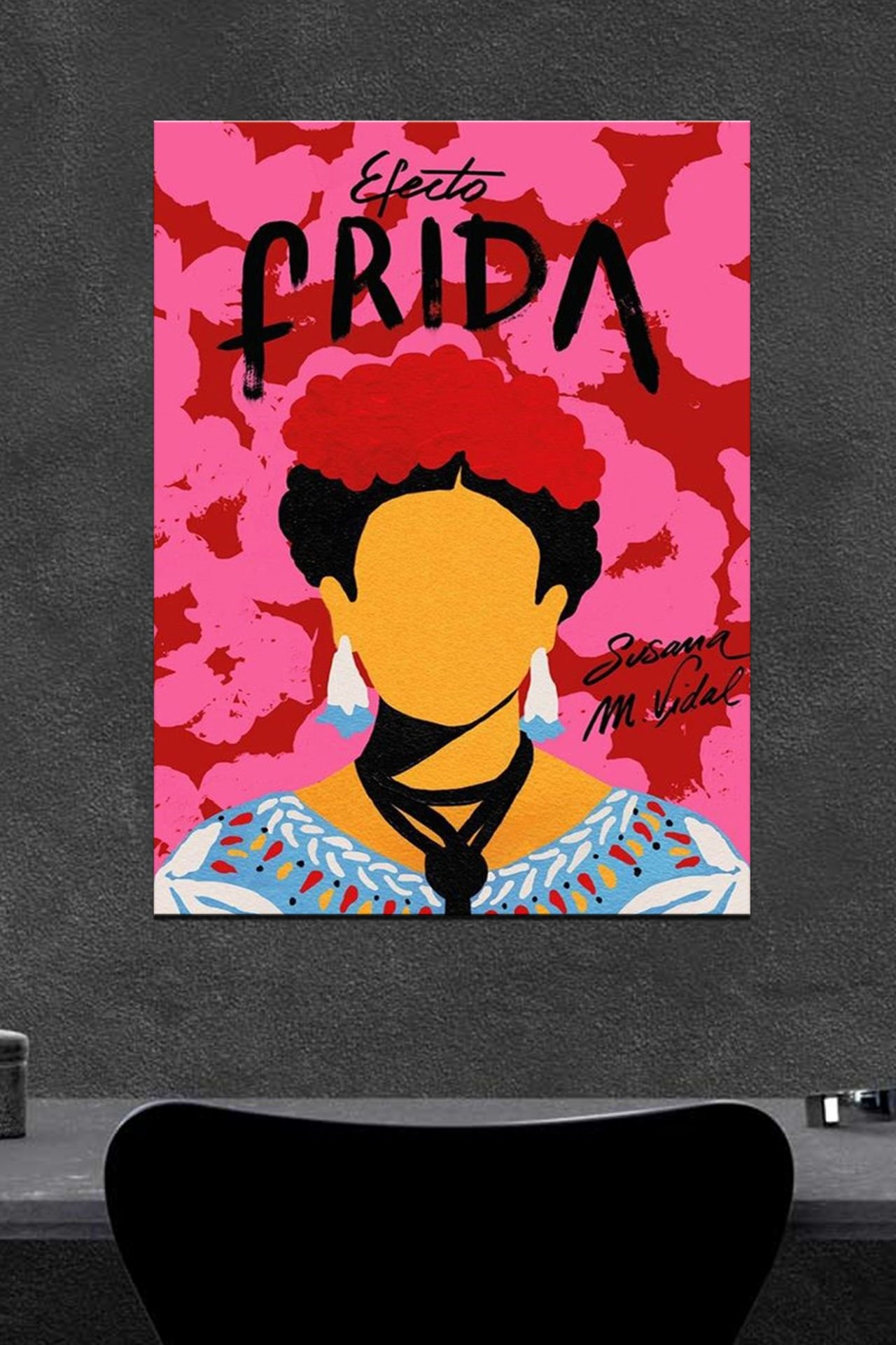 Frida Kahlo Ahşap Poster