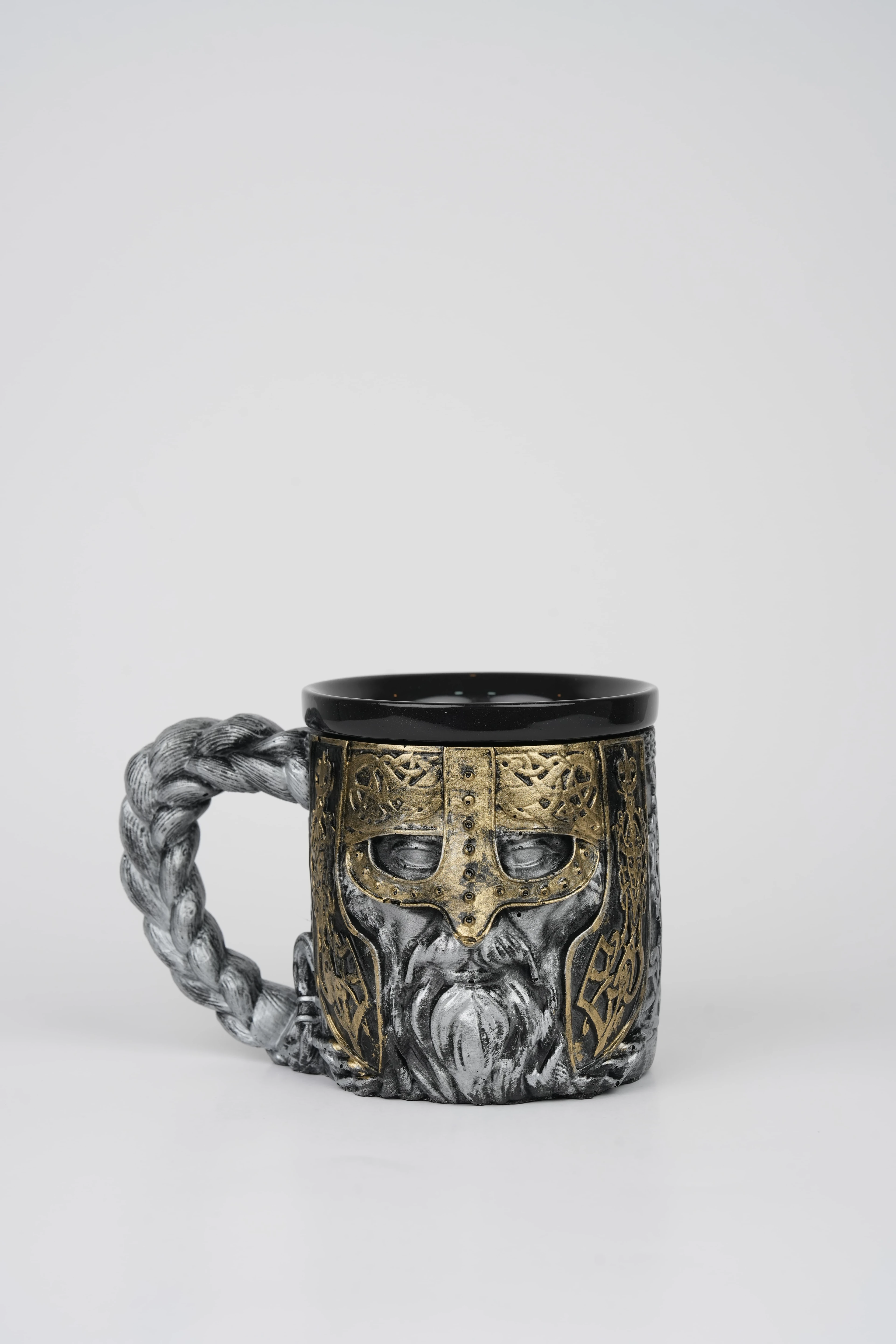 3D Kupa Hediye - Viking Miğferli Savaşcı Kupa, Tasarım Kupa 