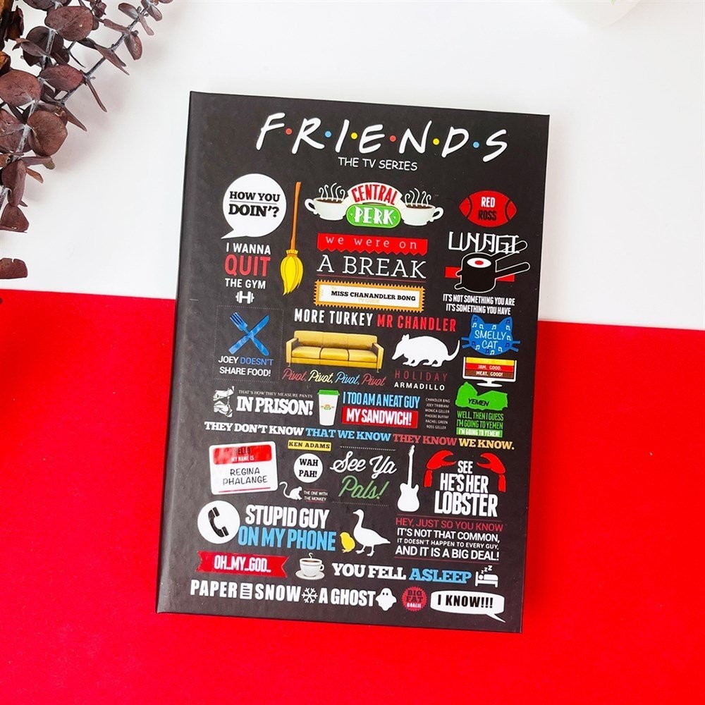 Lastikli Defter - Friends