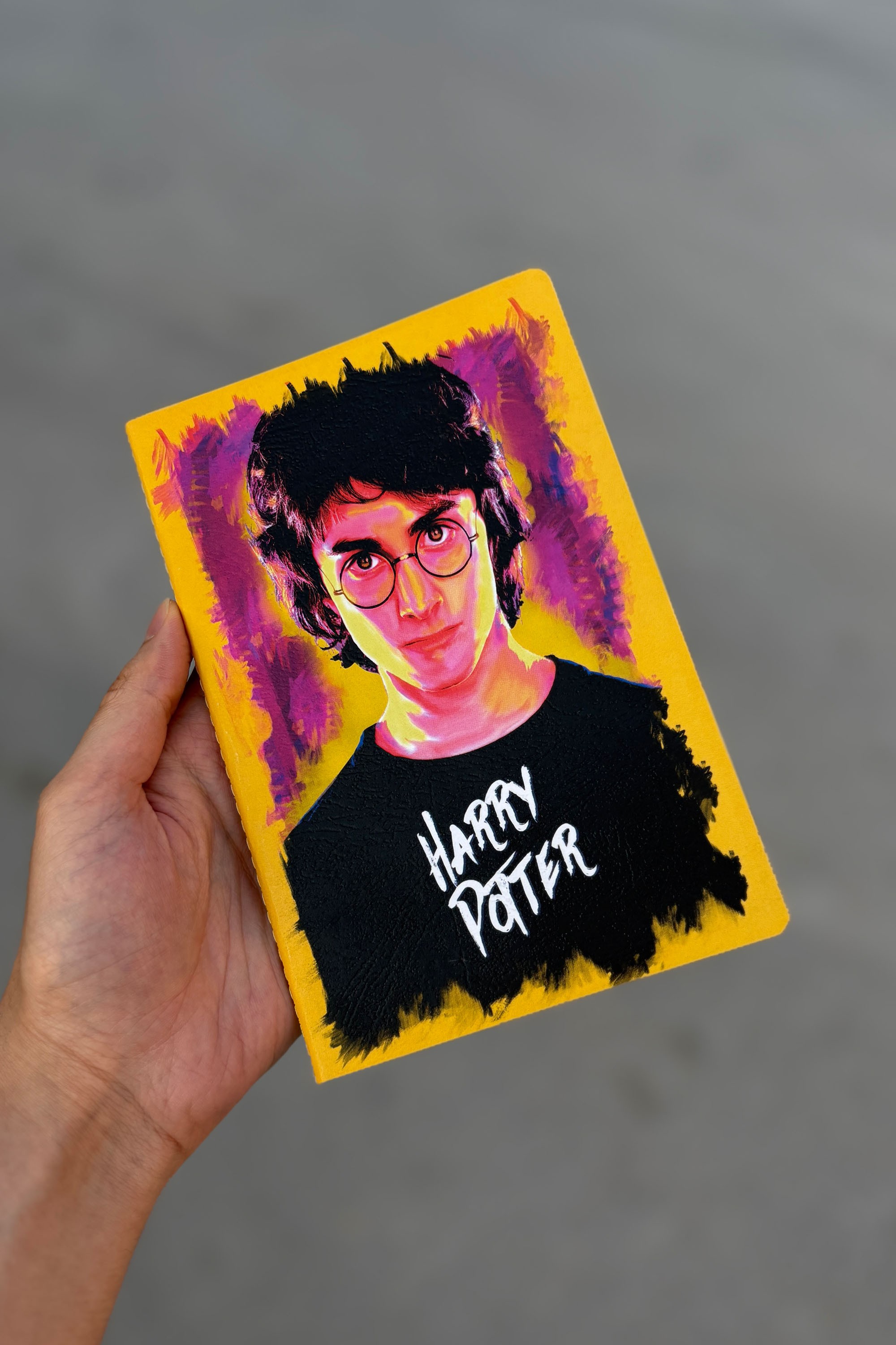 A5 Defter - HP Portre Sarı