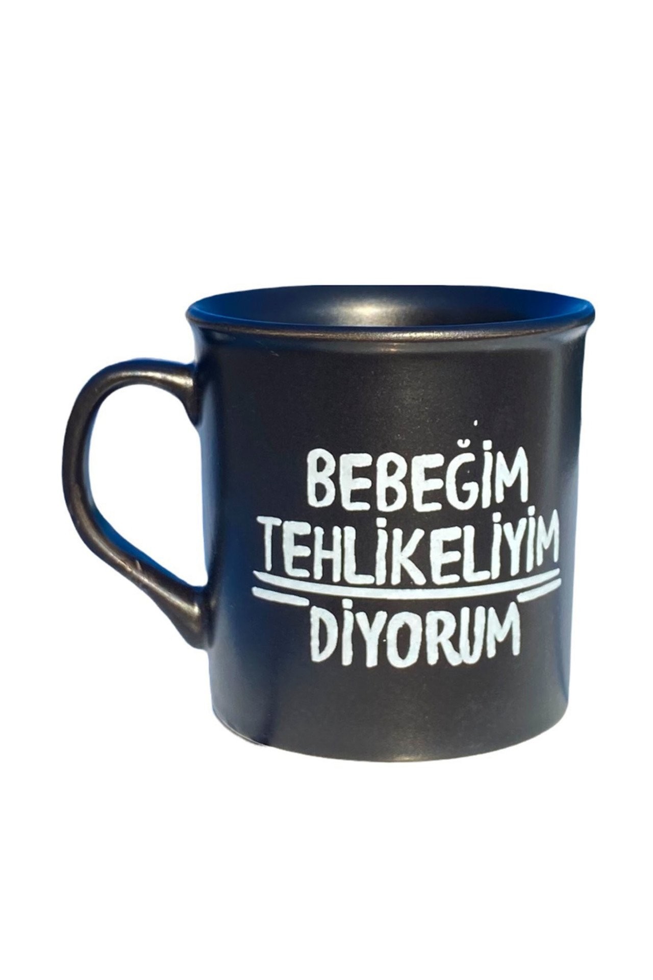 İda Kupa - Bebeğim Tehlikeliyim Diyorum Siyah