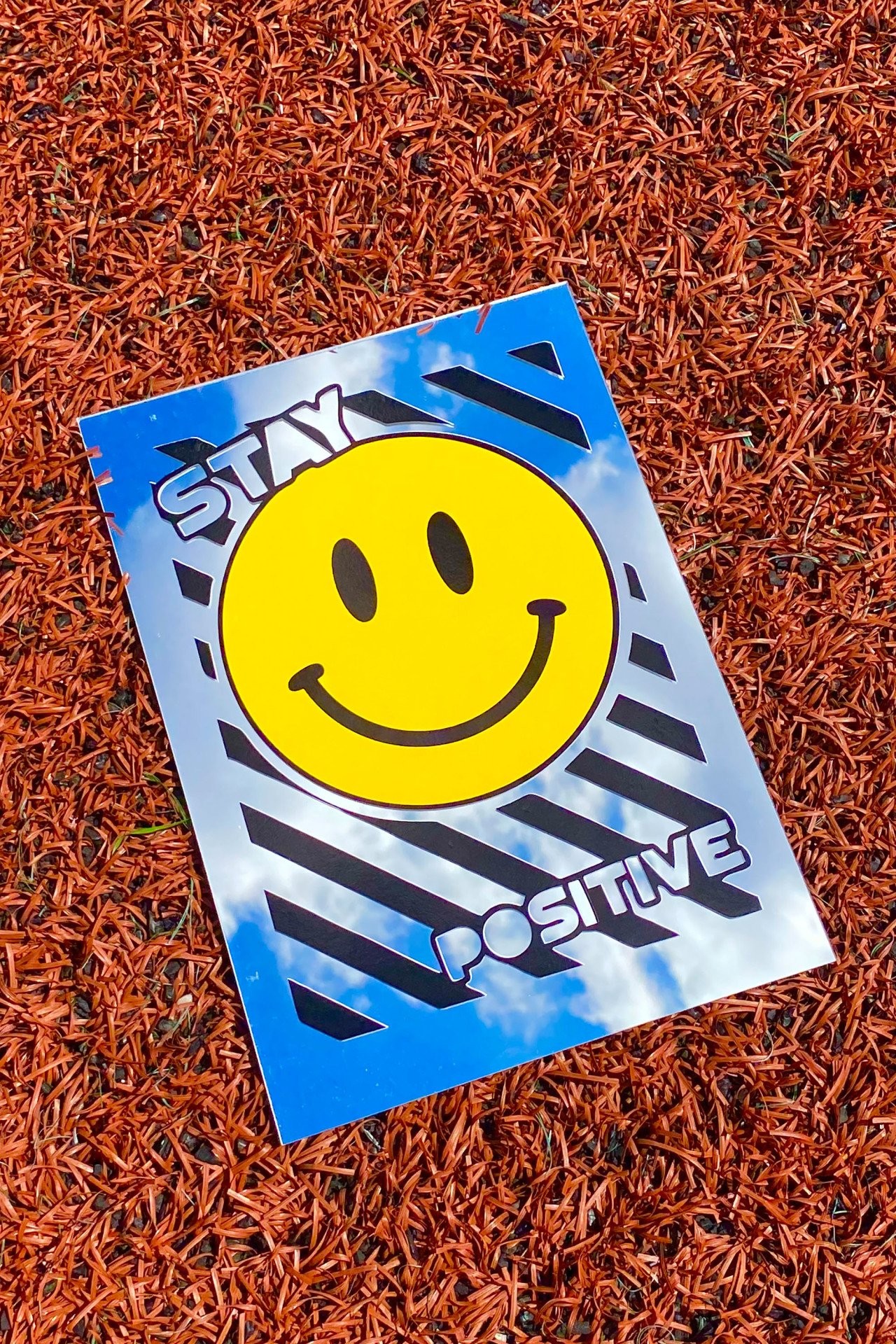 Stay Posıtıve Kare Ayna