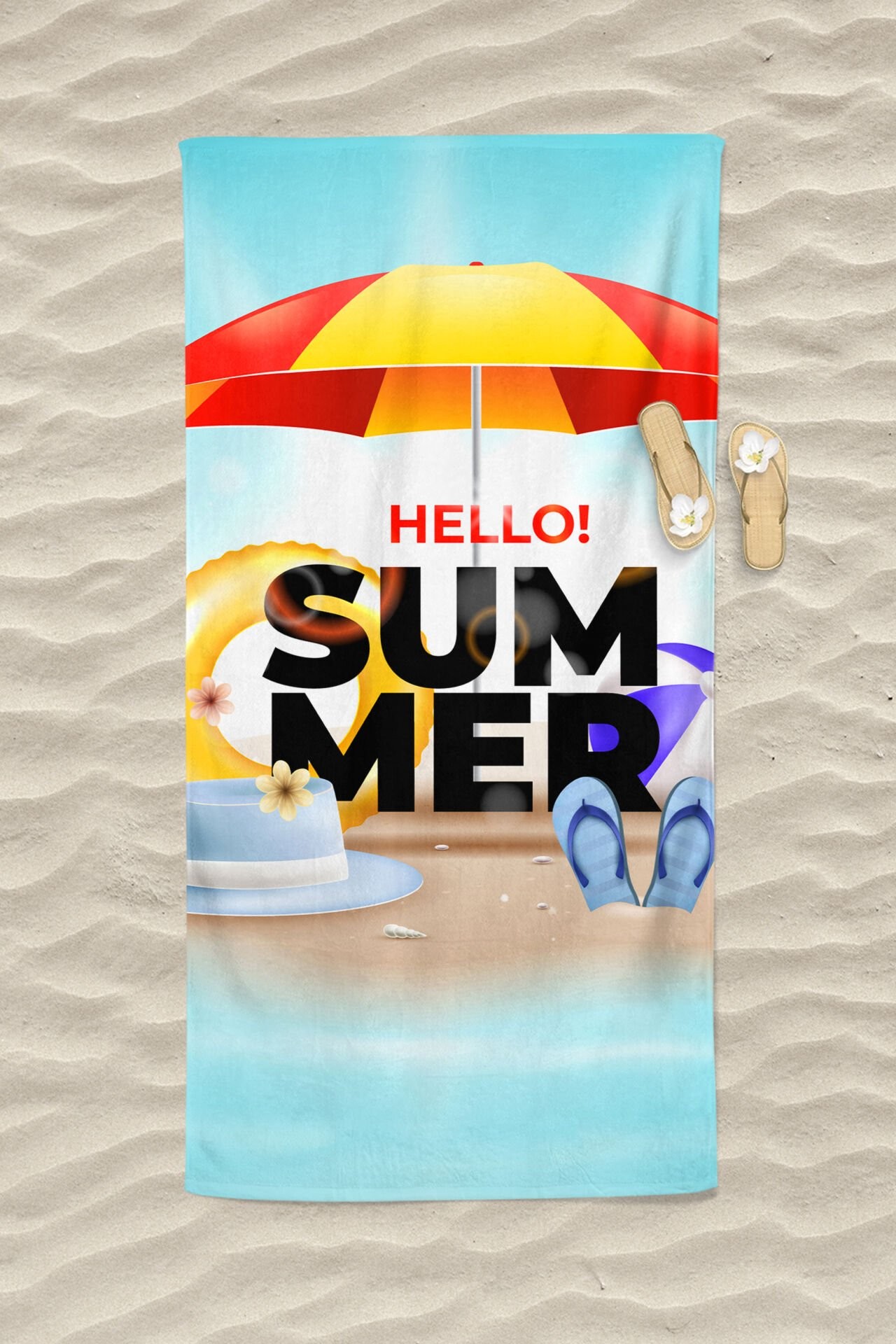 Plaj Havlusu - Hello Summer