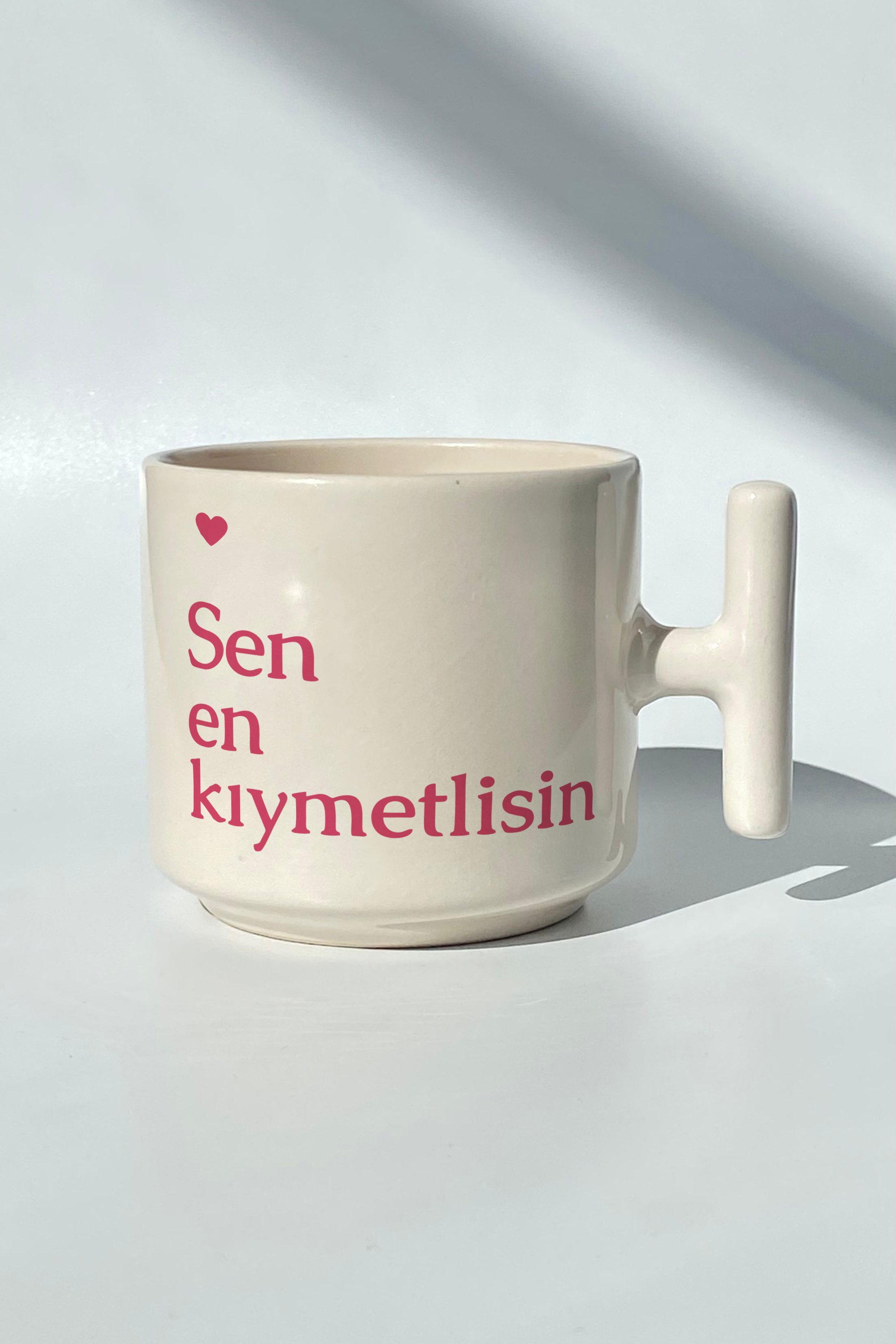 T Kulplu Fincan - Sen En Kıymetlisin