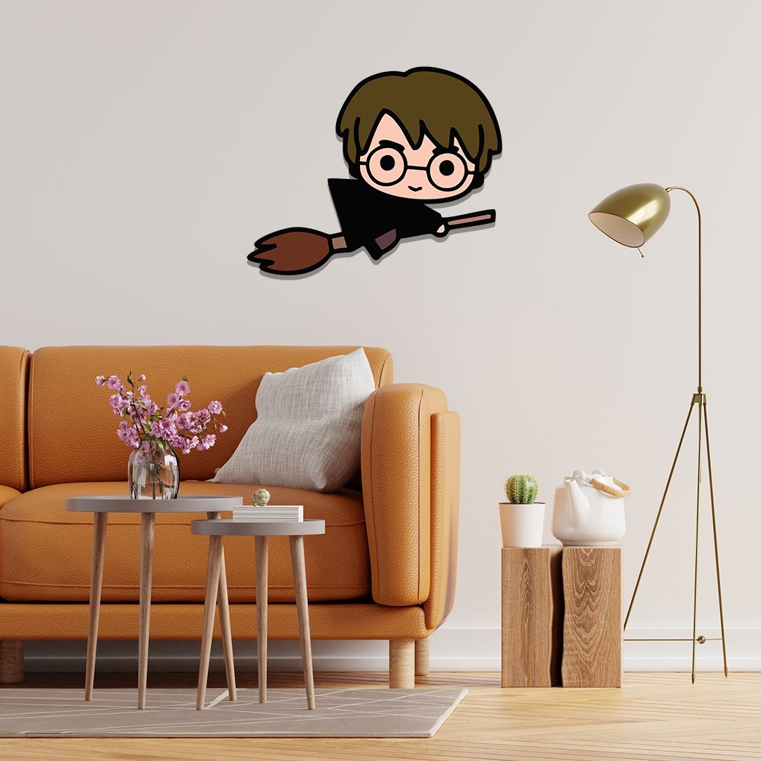 Ahşap Harry Potter Figür