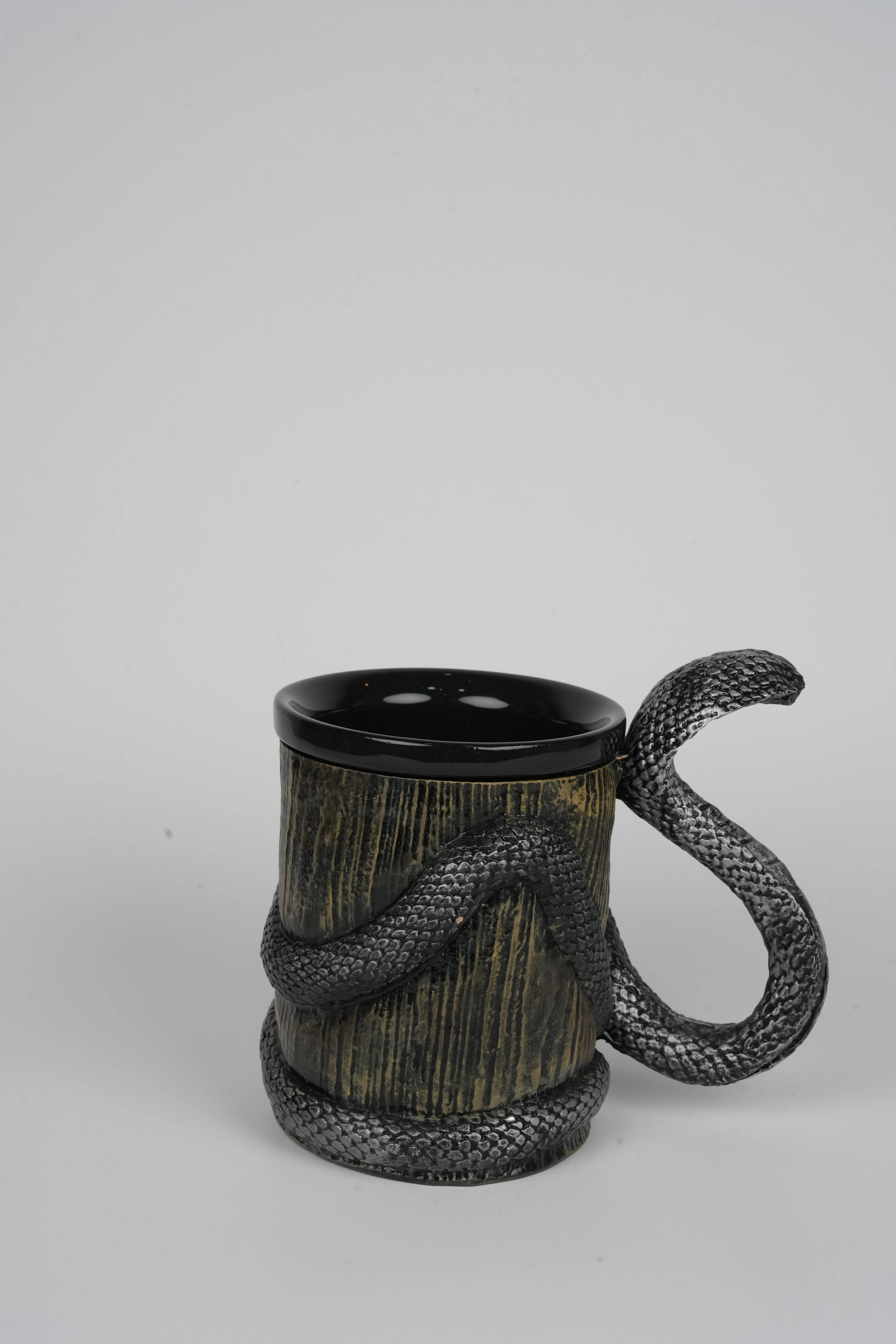 3D Kupa Hediye - Yılan Temalı Seramik Kupa