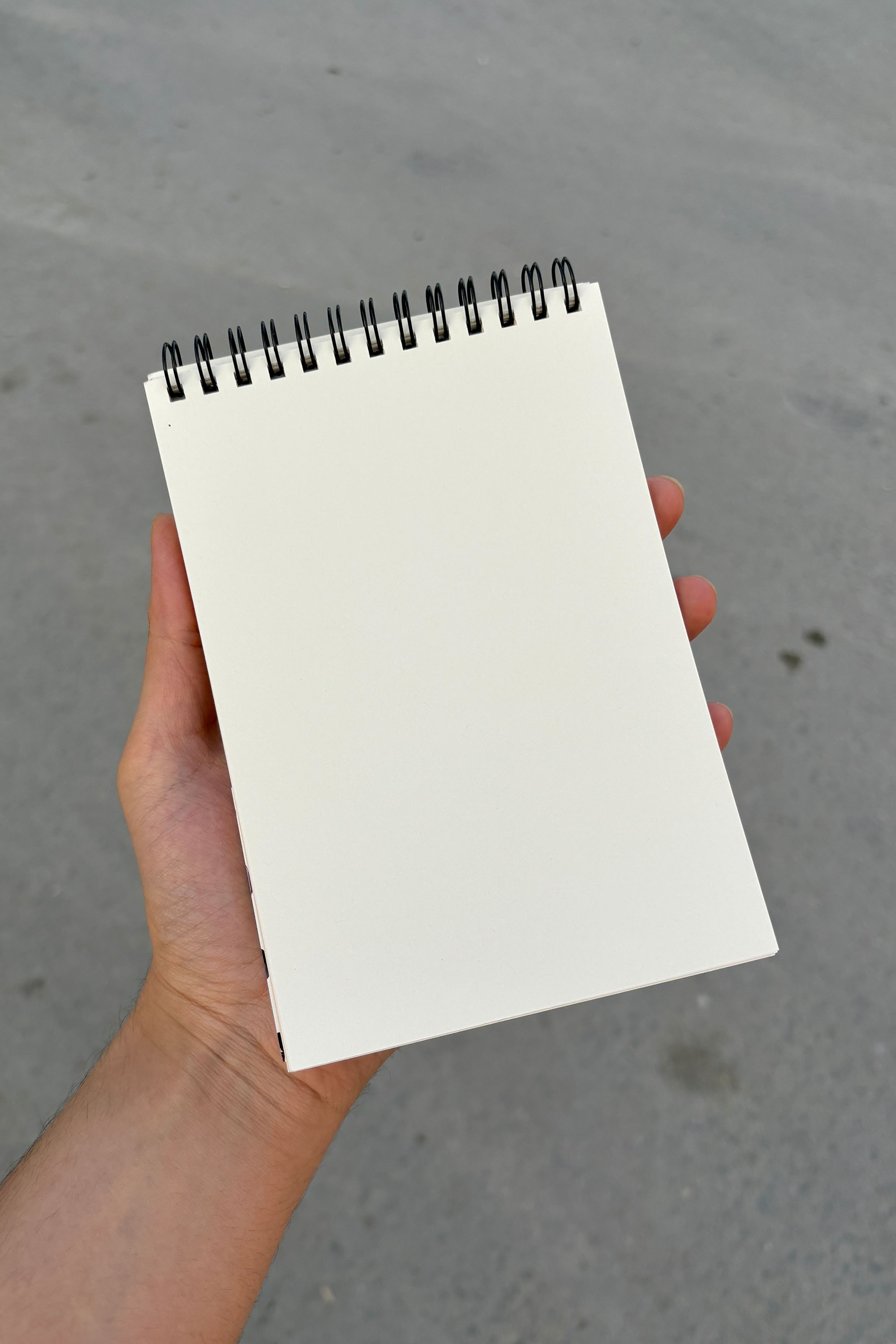 Spiralli Defter - Benek Desen Halledilir 
