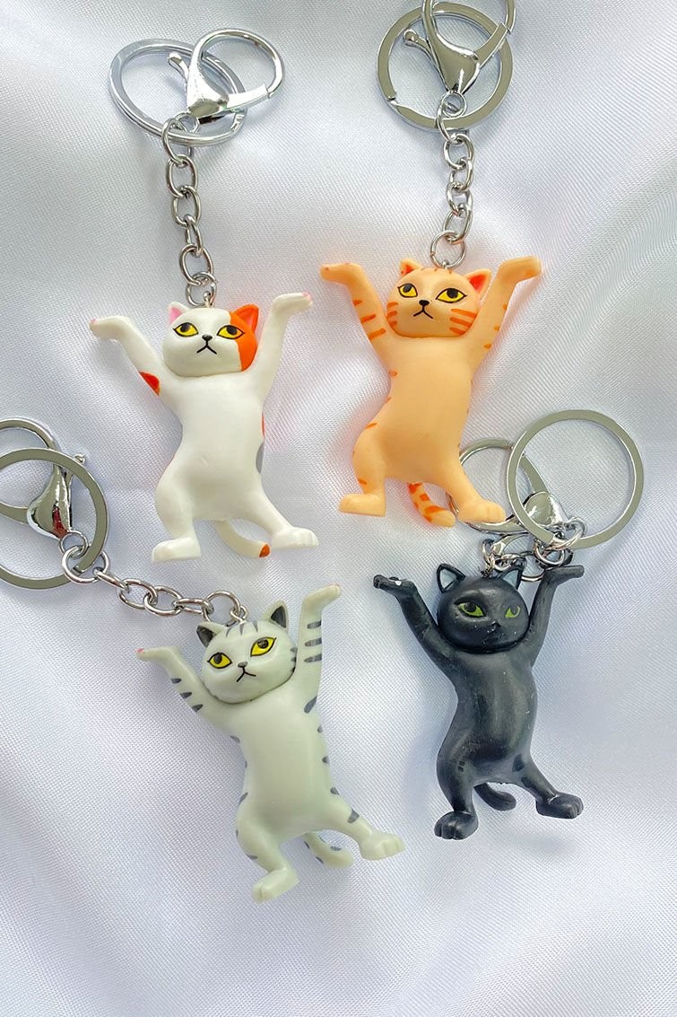 Anahtarlık - Dans Eden Kedi Çeşitleri