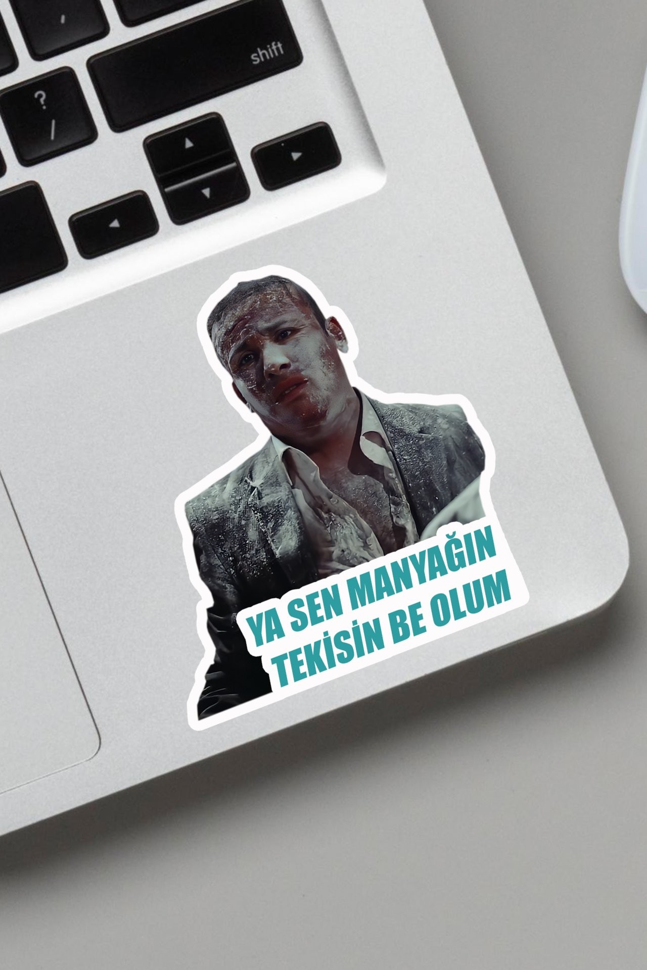 Kolpaçino Ganyotçu Ya Sen Manyağın Tekisin Sticker