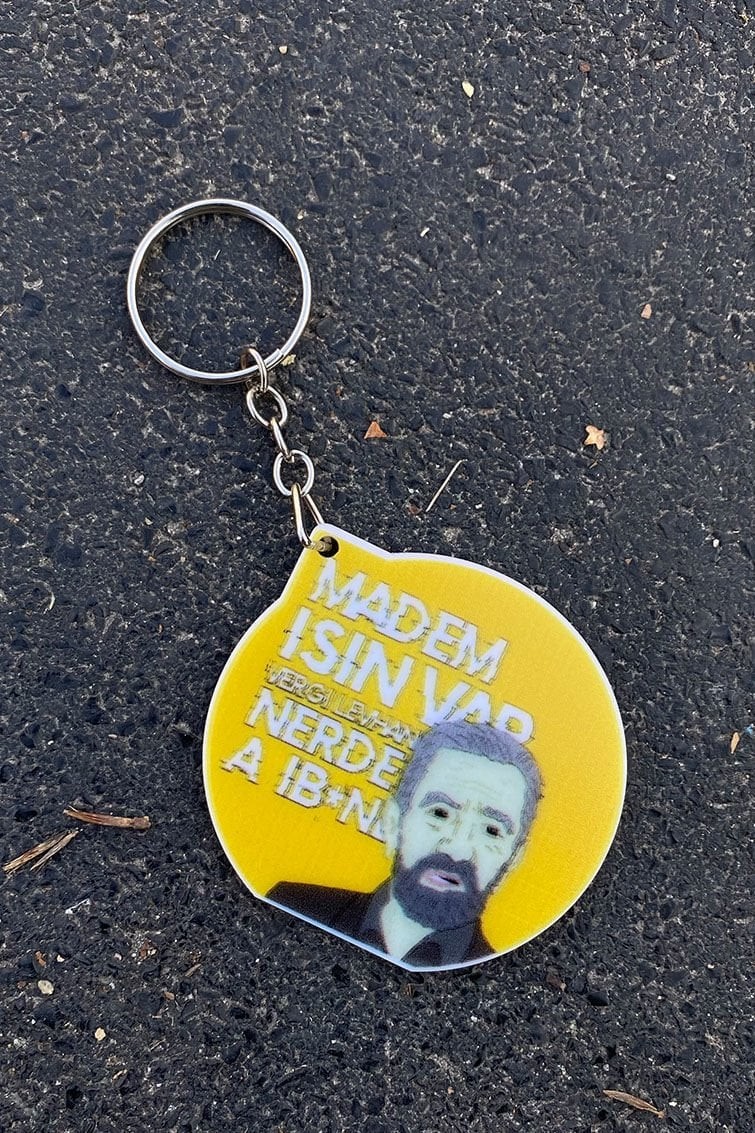 Pleksi Anahtarlık - Sabri Abi Madem İşin Var