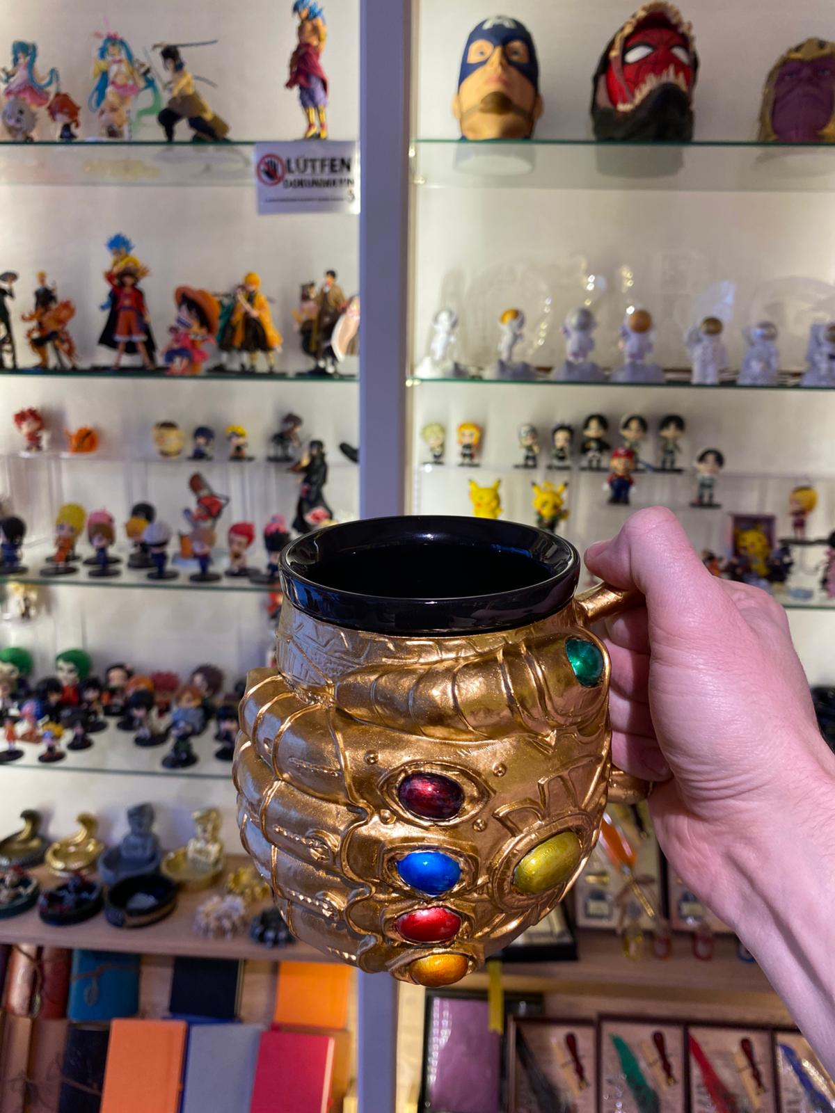 3D Kupa Hediye - Thanos Eldiveni Kupa, Sonsuzluk Eldiveni Kupa 